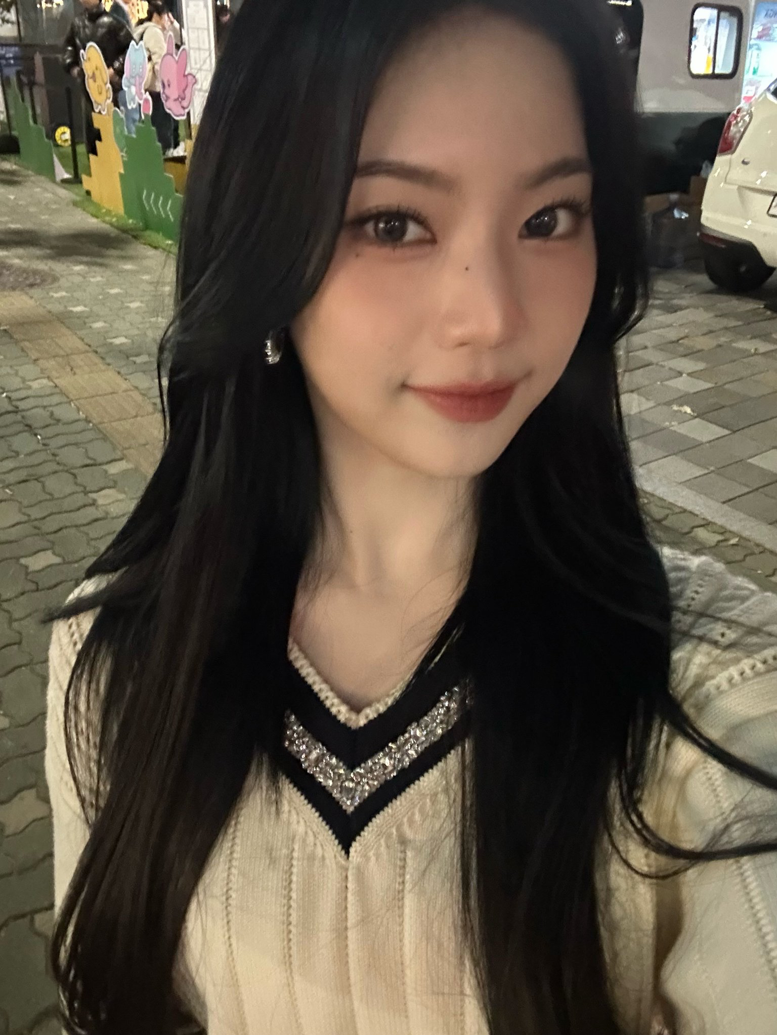 A moment captured by STAYC's fan