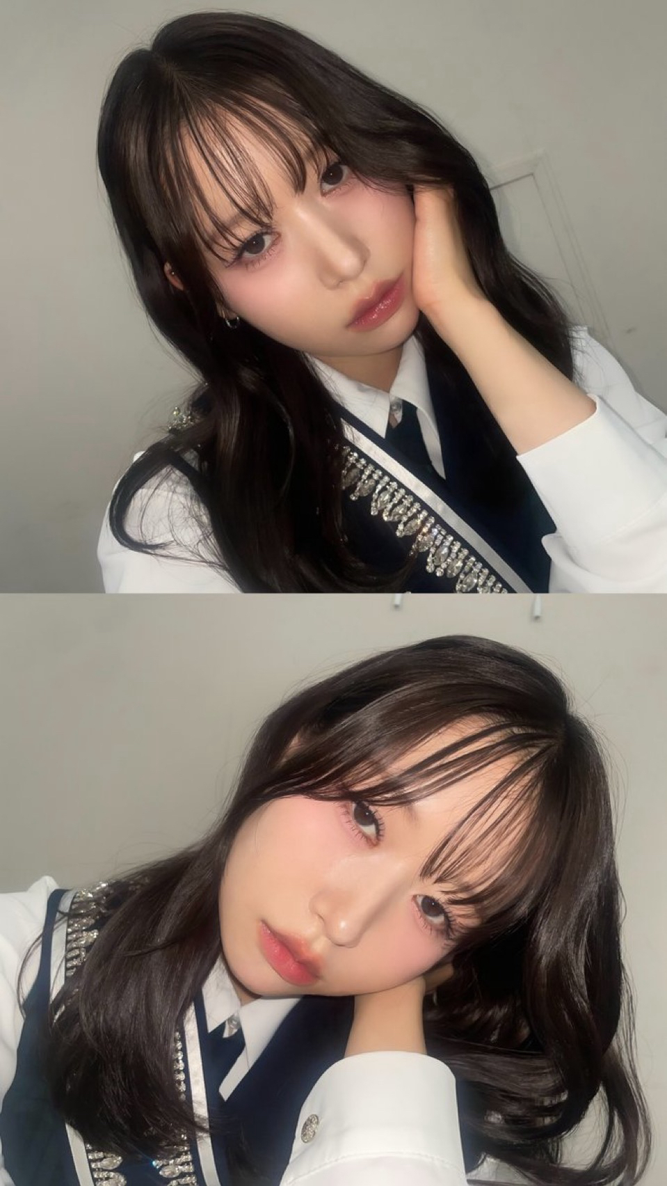Behind-the-scenes cut of Kasahara Momona (ME:I)