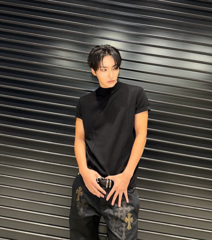 Recent activity shot of Seonghwa (ATEEZ)