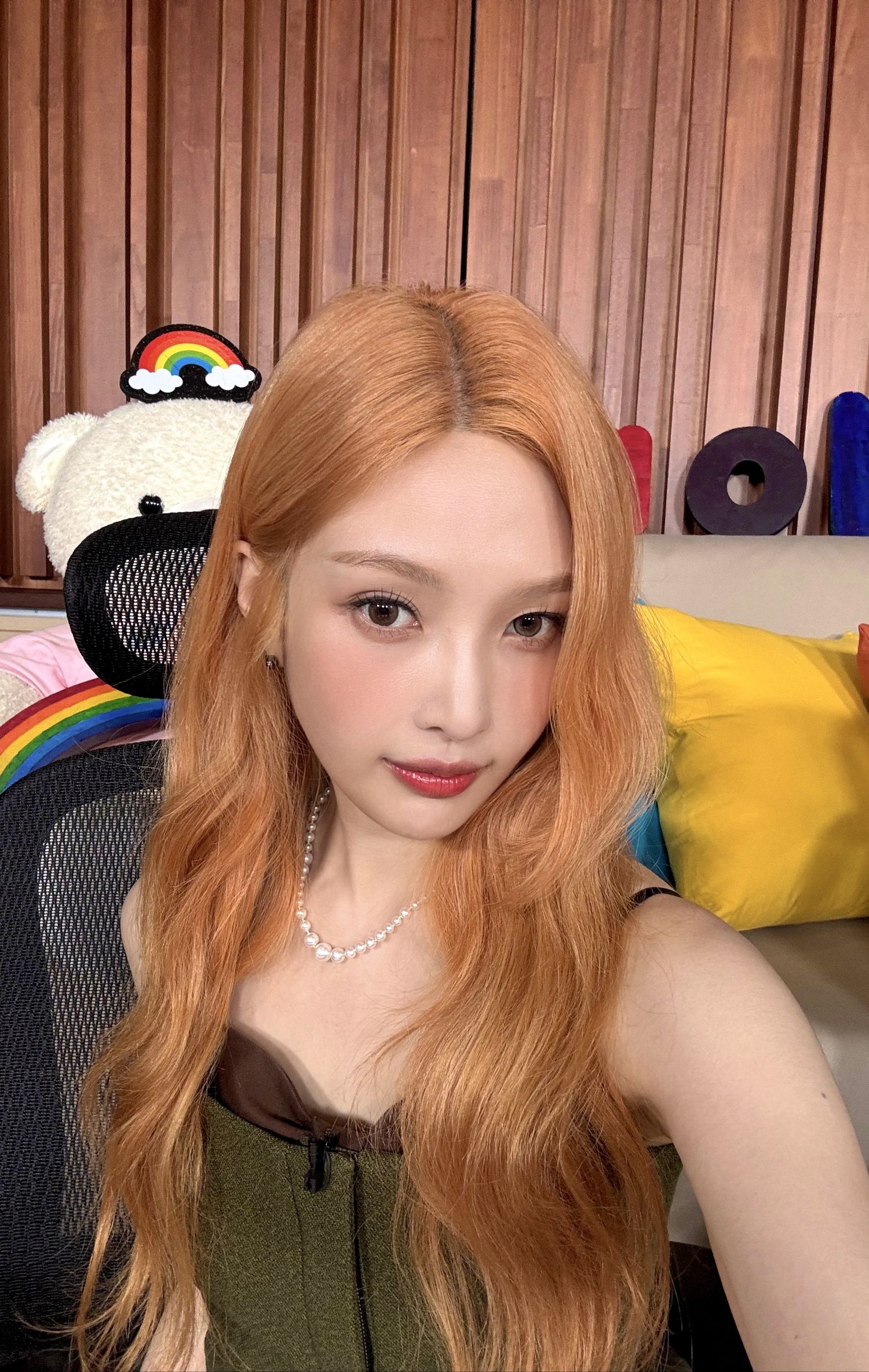 A moment captured by Joy (Red Velvet)'s fan