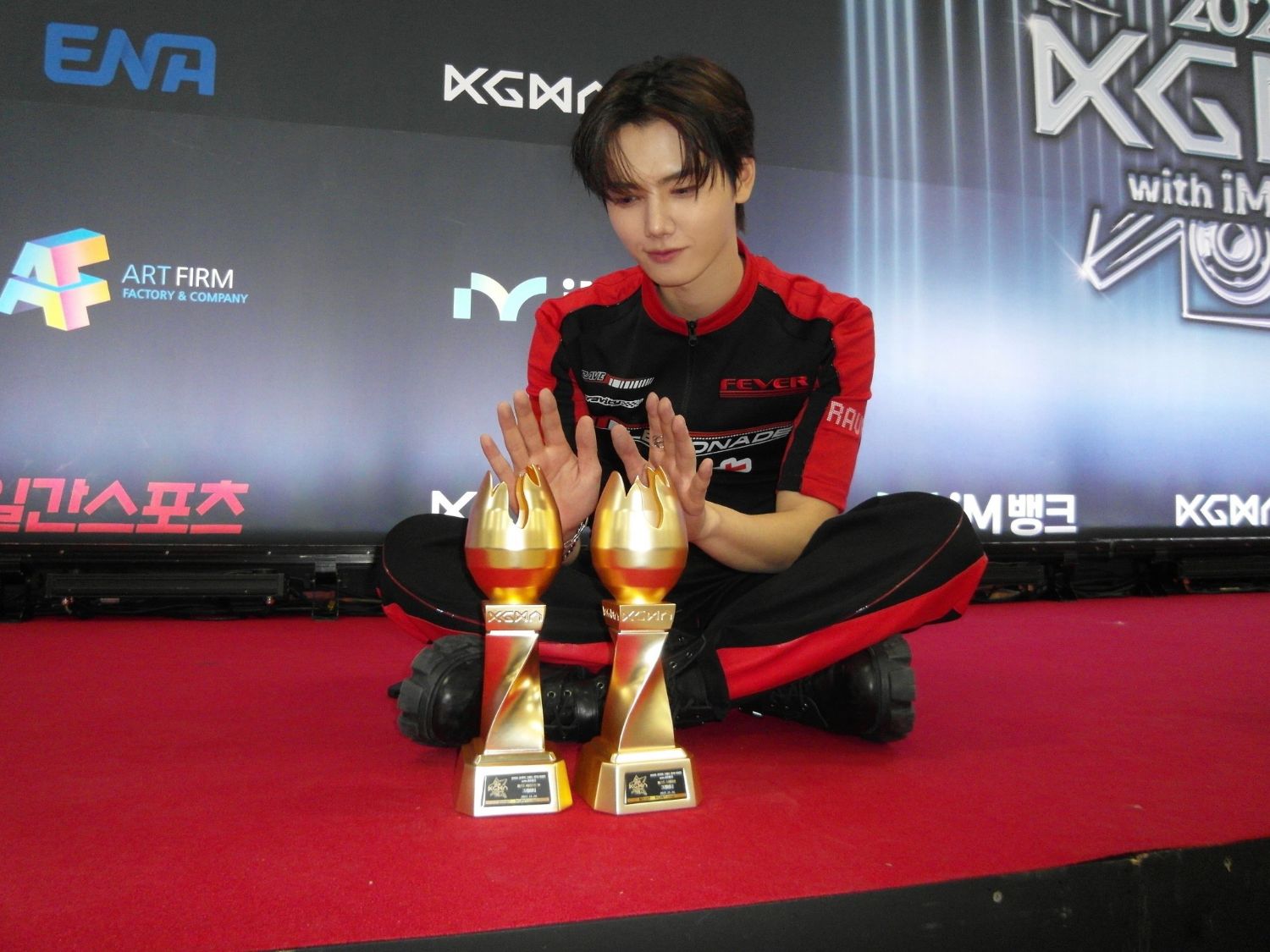 Recent activity shot of Minhee (CRAVITY)