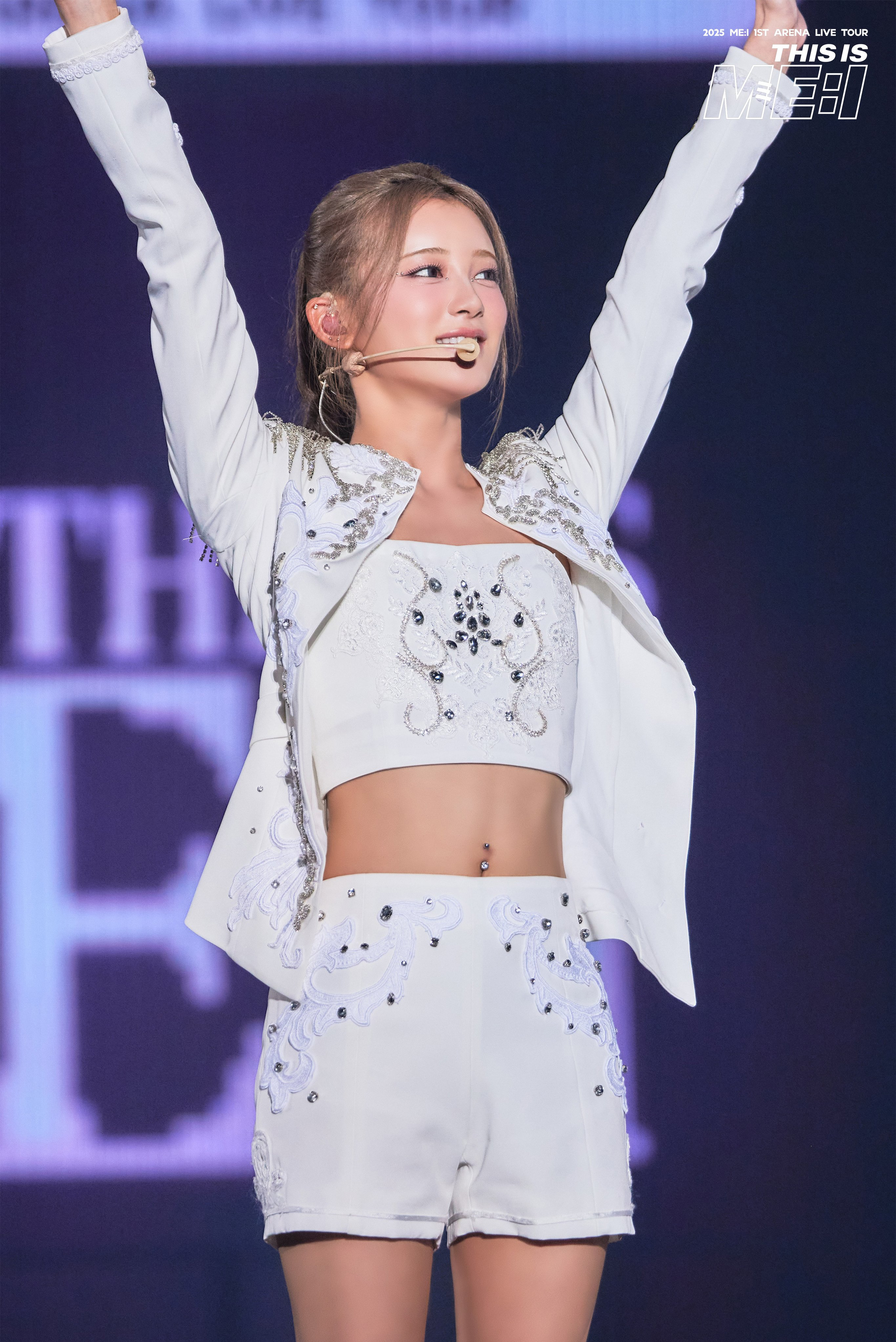 A moment captured by Sakurai Miu (ME:I)'s fan