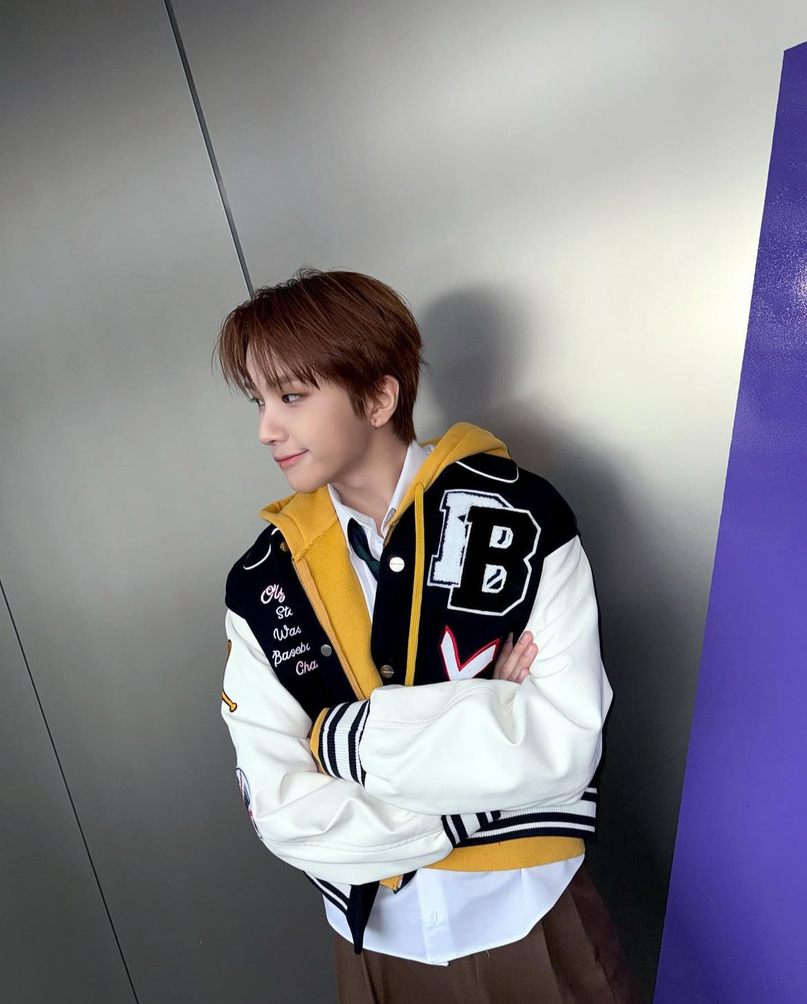 Recent activity shot of Woonhak (BOYNEXTDOOR)