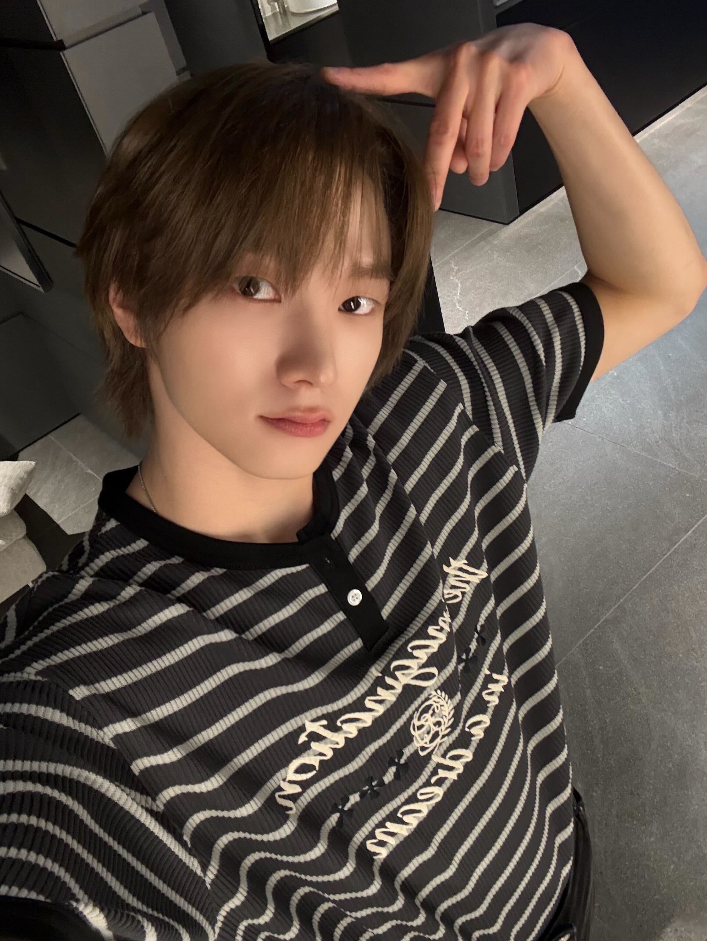 Recent activity shot of Sungho (BOYNEXTDOOR)