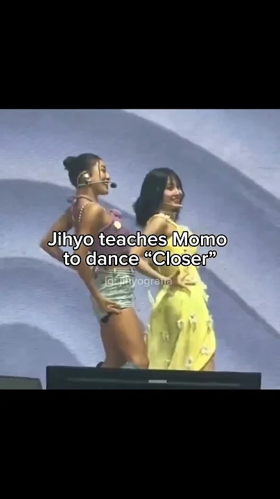 Behind-the-scenes cut of Momo (TWICE)