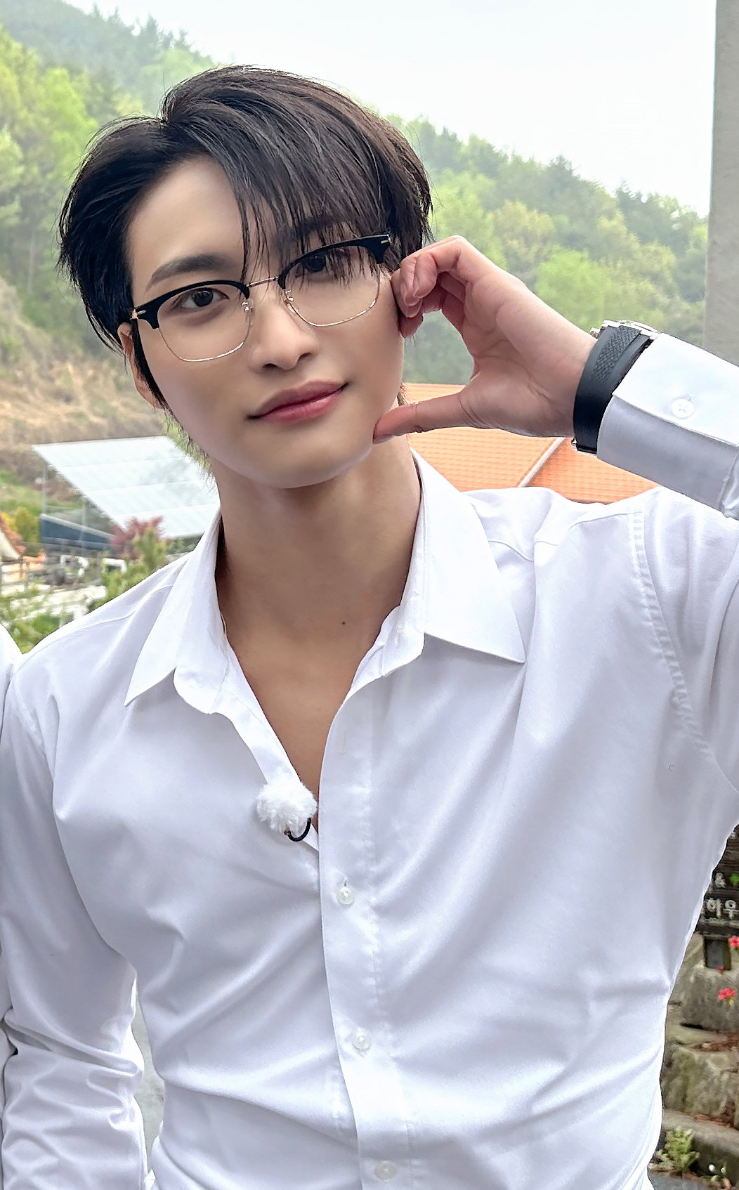 Recent activity shot of Seonghwa (ATEEZ)