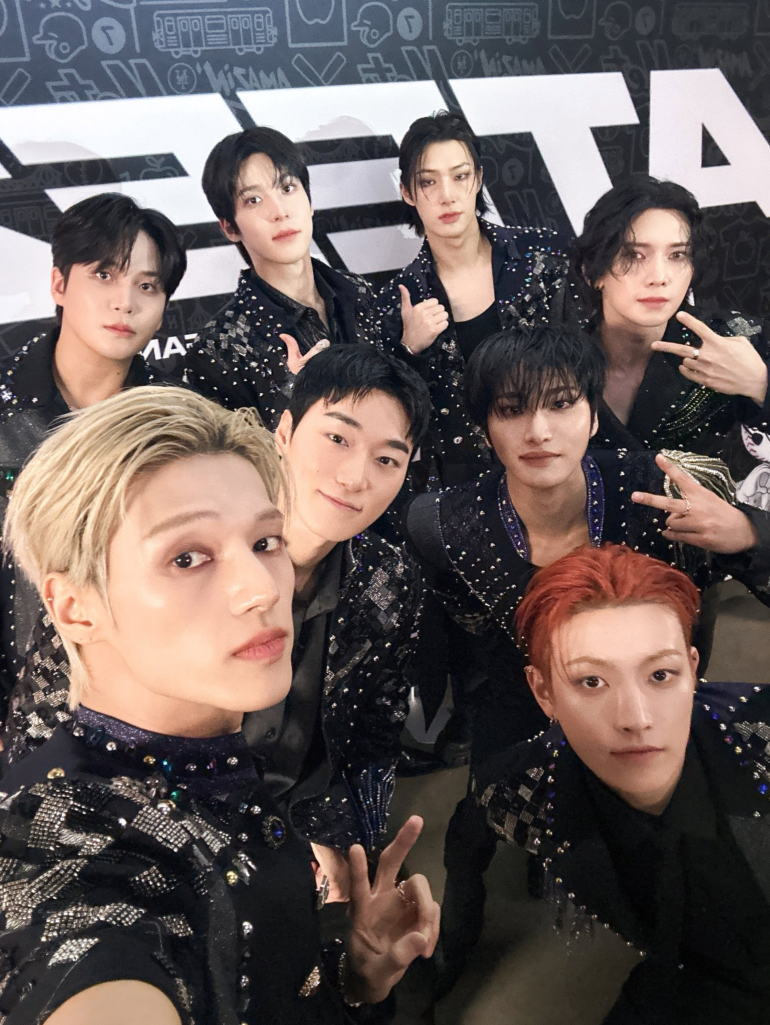 Recent activity shot of Seonghwa (ATEEZ)