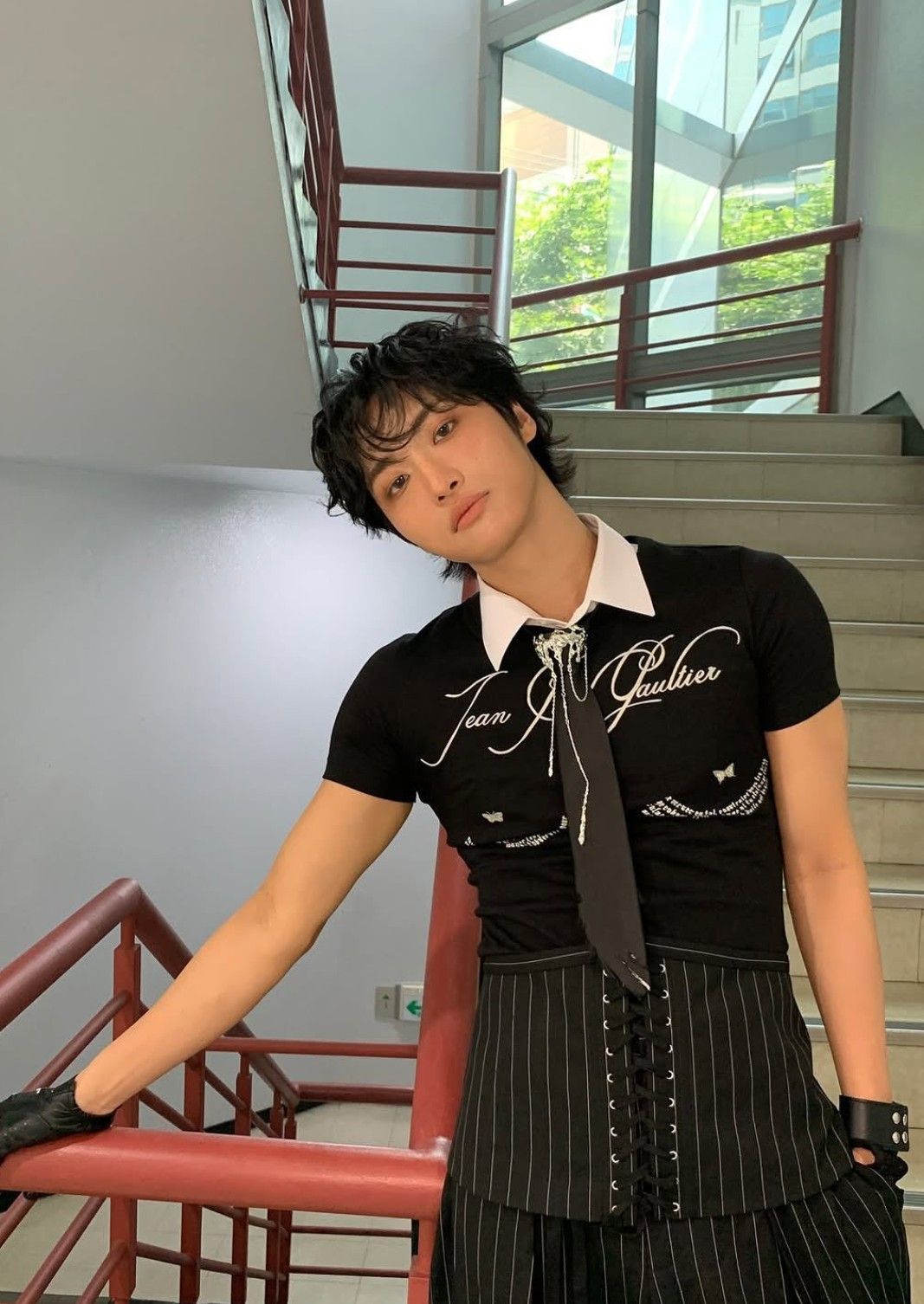 Recent activity shot of Seonghwa (ATEEZ)