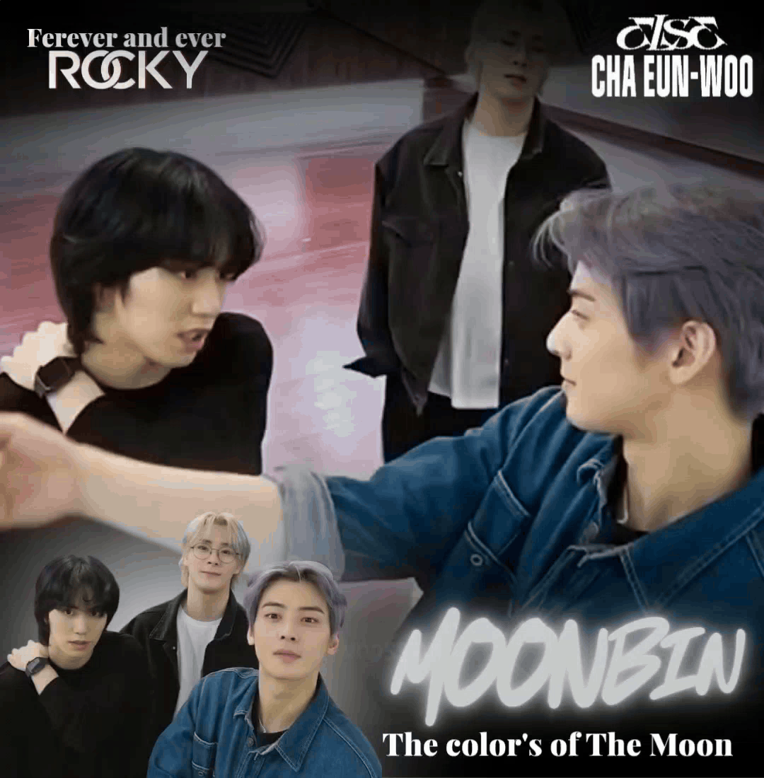 A moment captured by Moonbin (ASTRO)'s fan