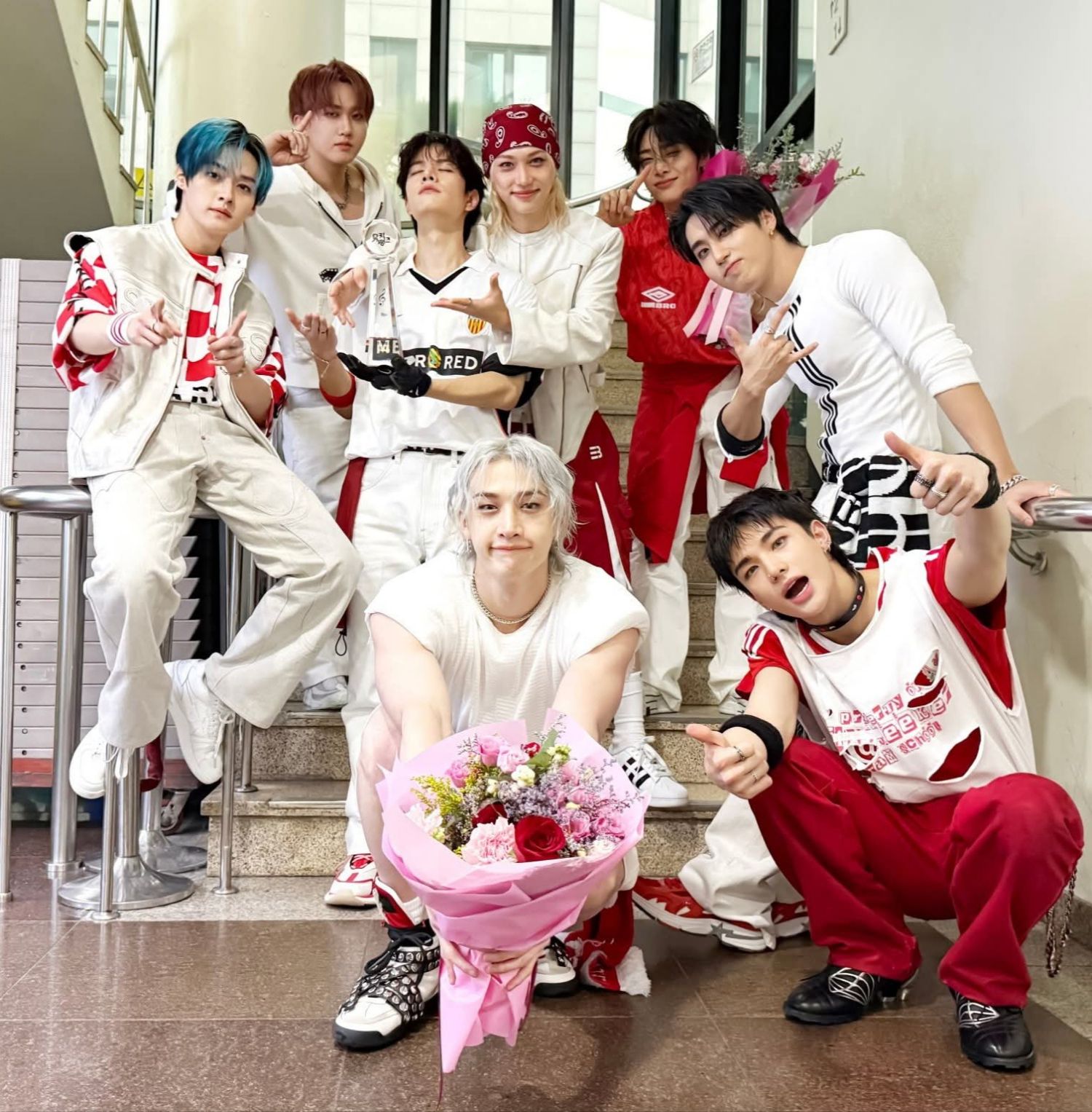 Recent activity shot of Stray Kids