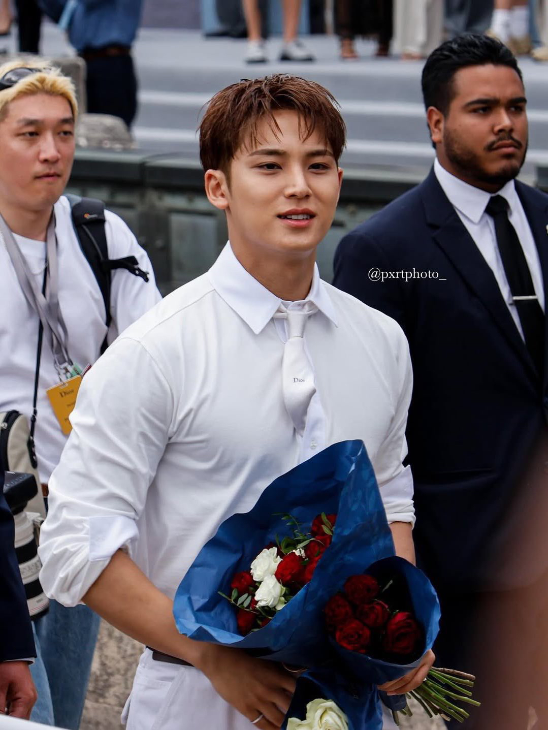 Recent activity shot of Mingyu (SEVENTEEN)