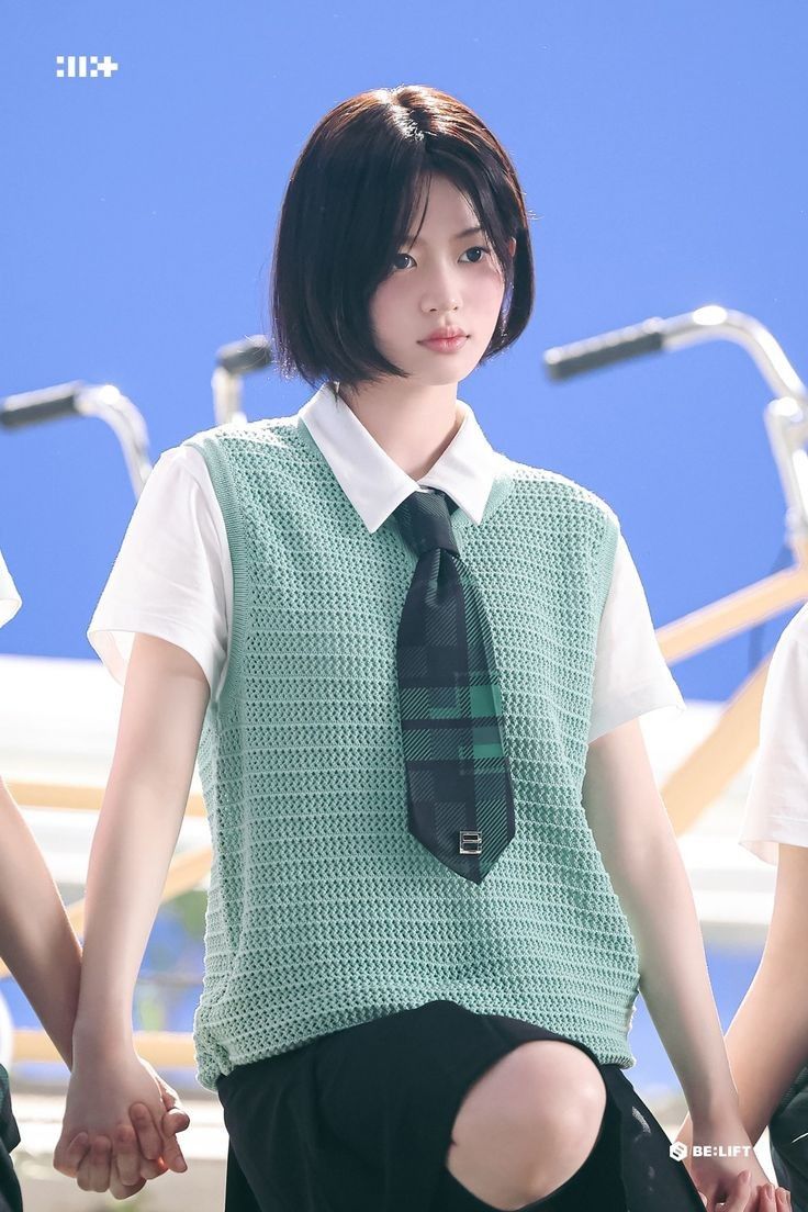 Recent activity shot of Minju (ILLIT)