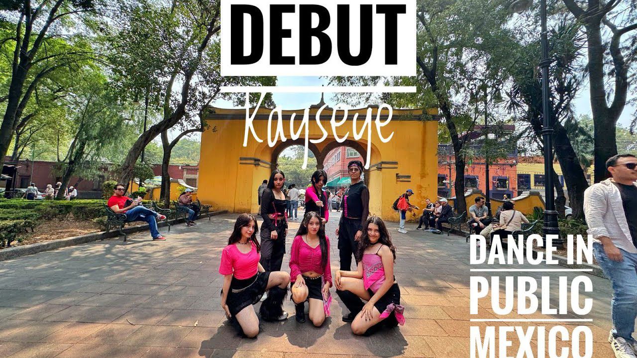 A moment captured by KATSEYE's fan