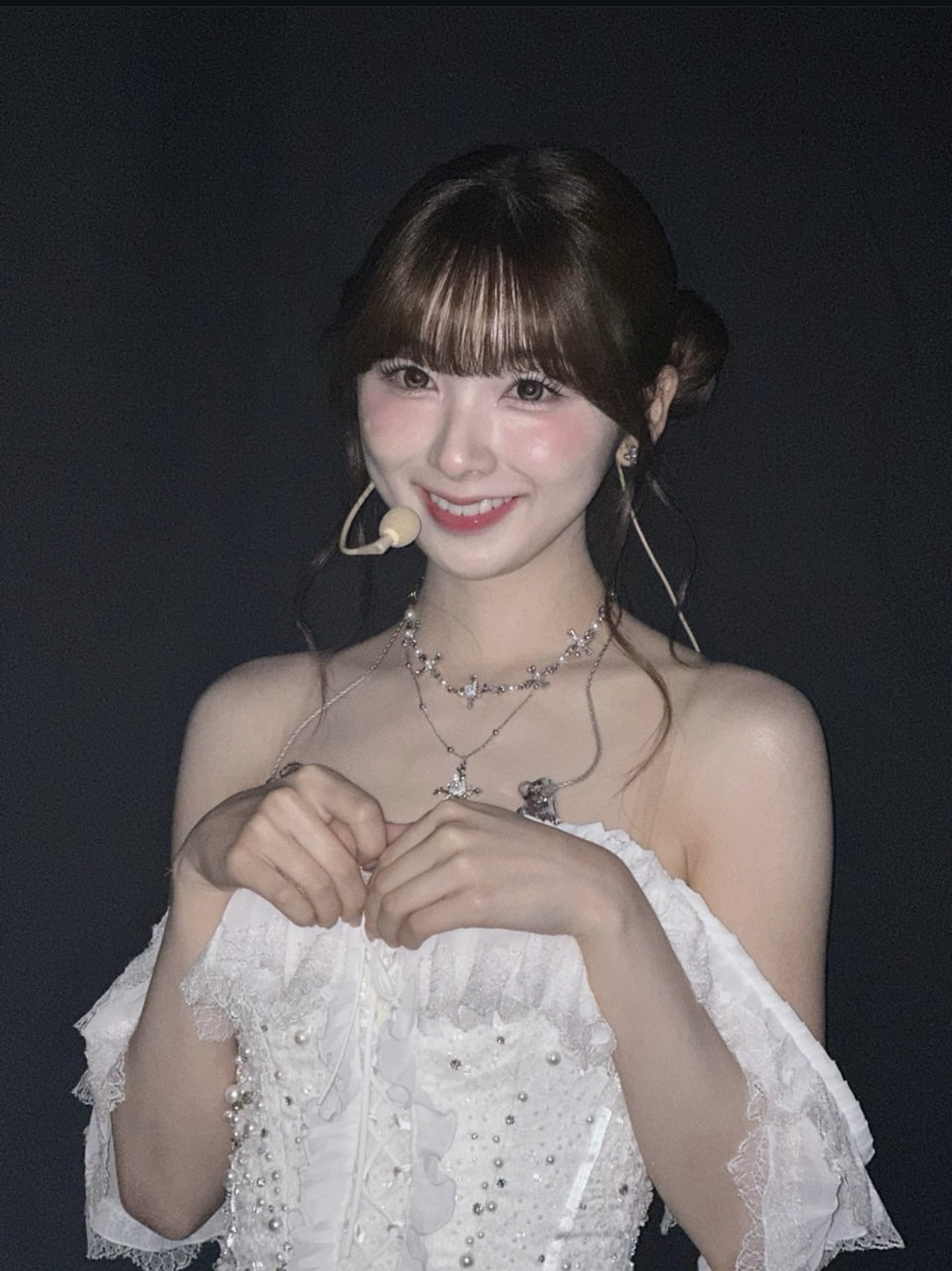Recent activity shot of Miihi (NiziU)
