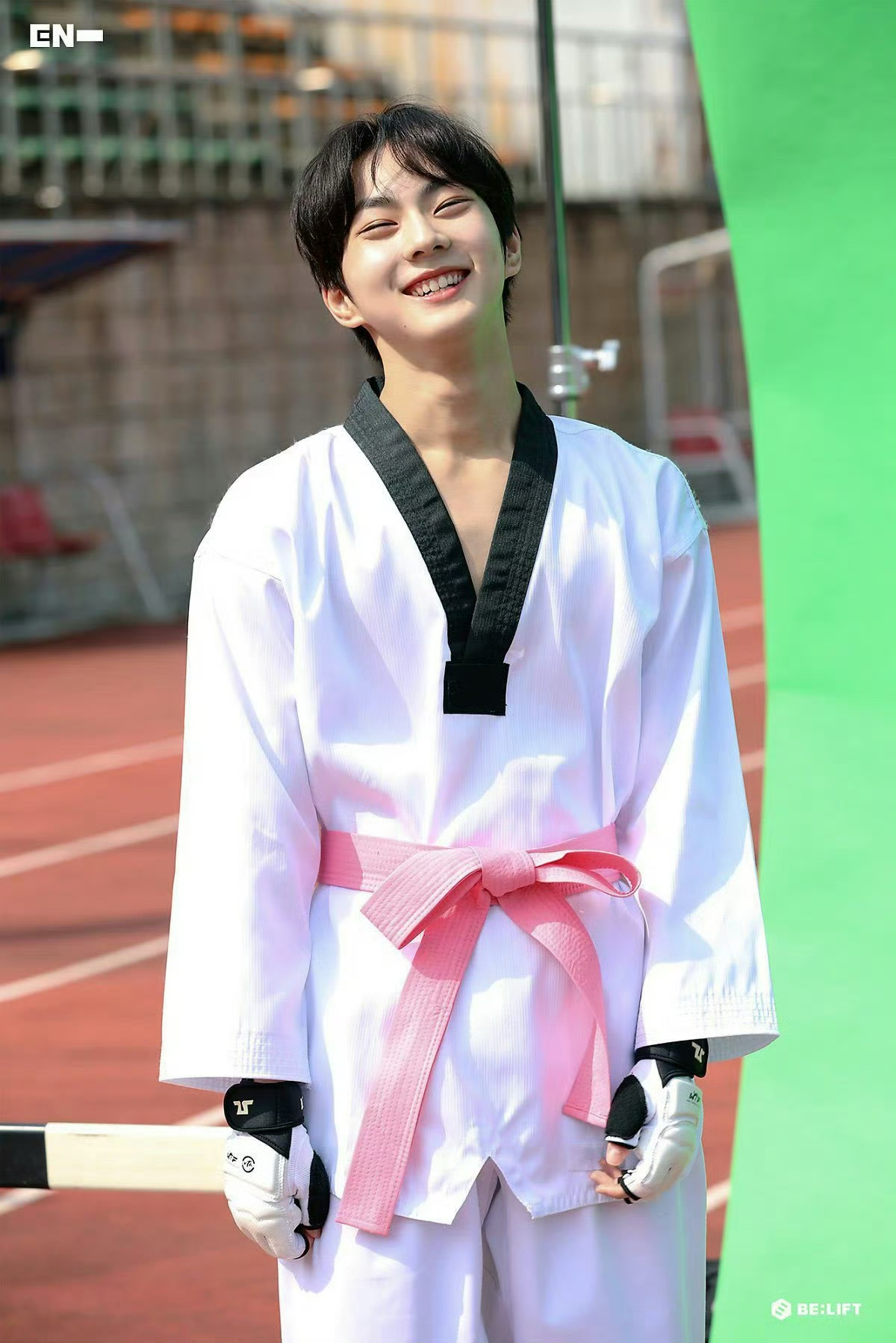 Behind-the-scenes cut of Jungwon (ENHYPEN)