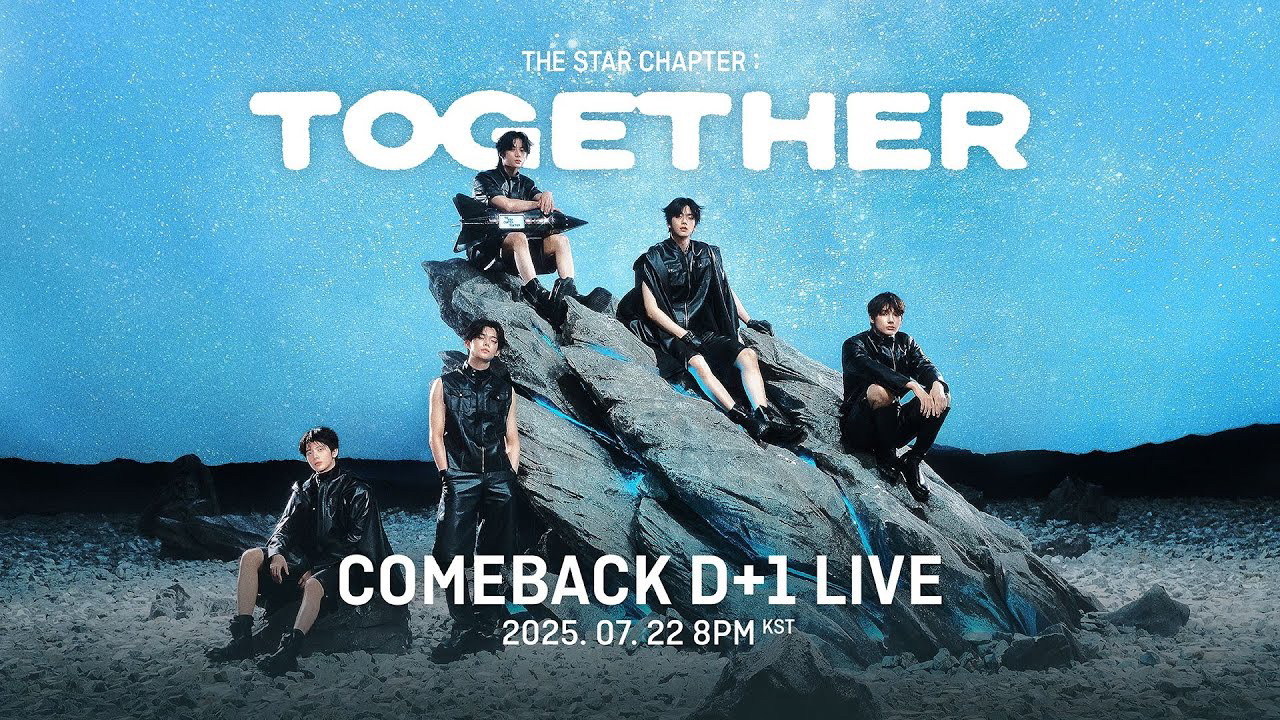 Recent activity shot of TOMORROW X TOGETHER