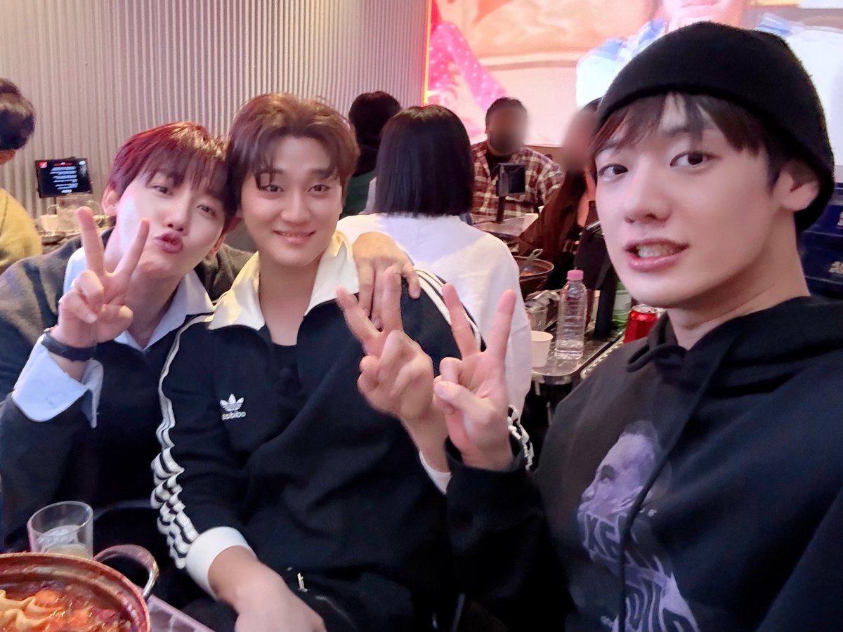 A moment captured by GoldenChild's fan