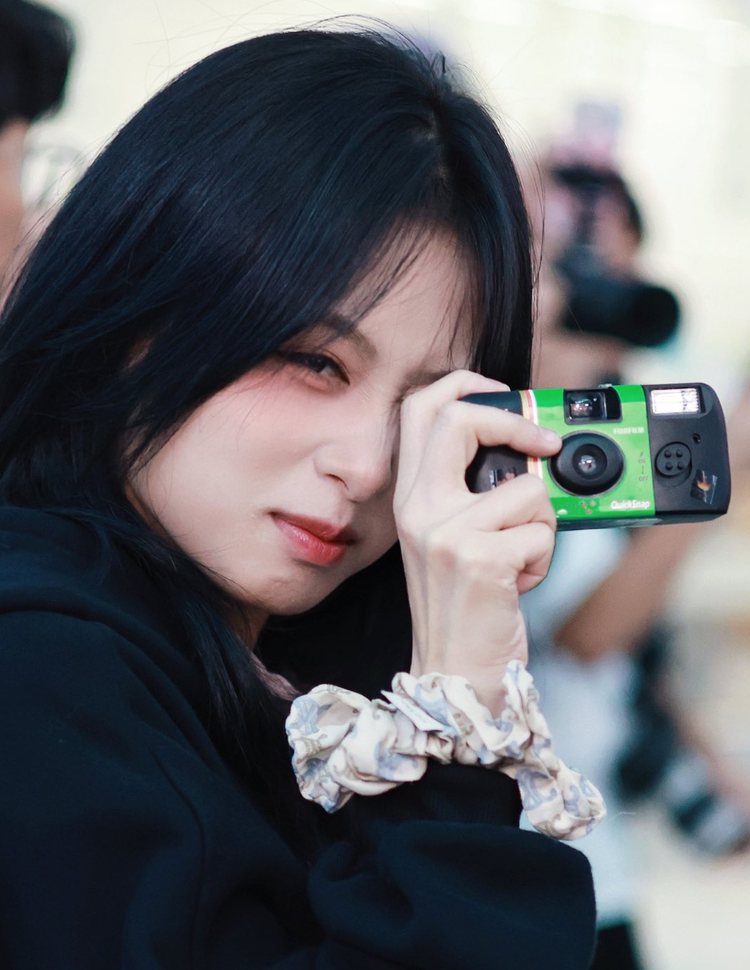 Behind-the-scenes cut of Ahyeon (BABYMONSTER)