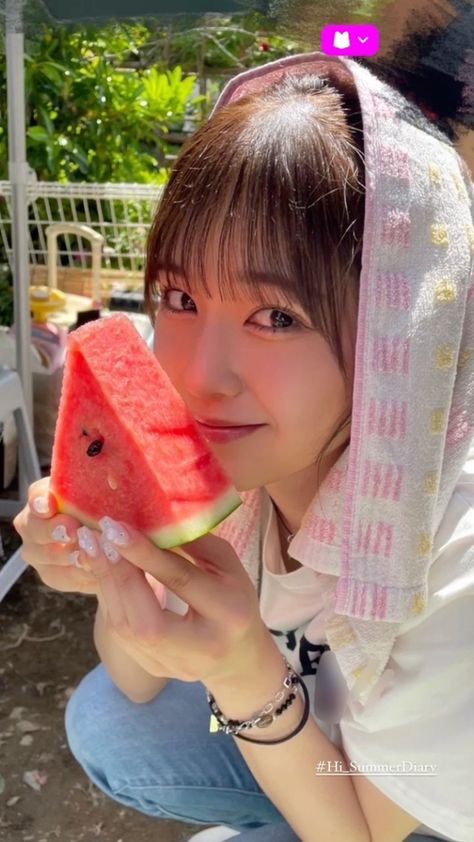 Behind-the-scenes cut of Ishii Ran (ME:I)