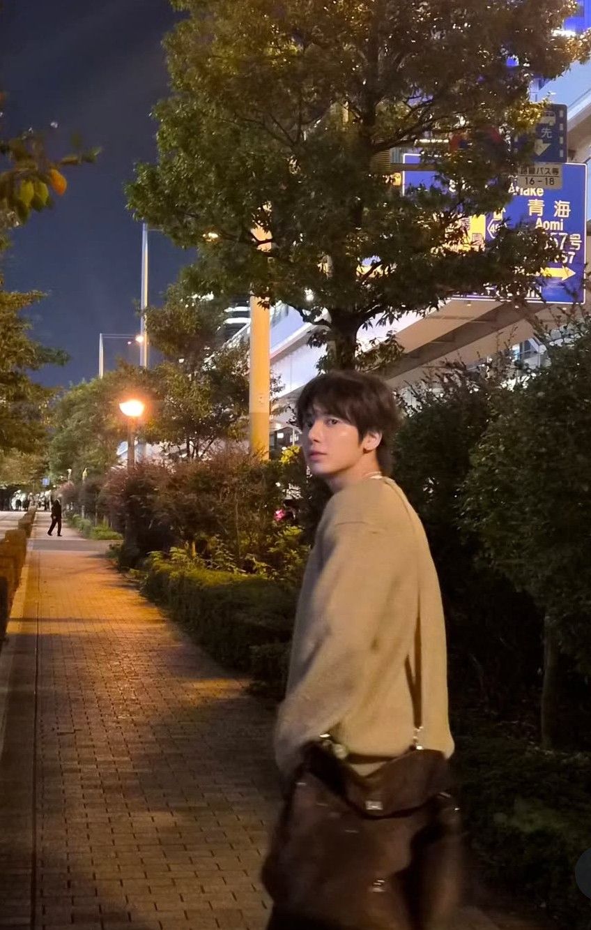 A moment captured by Taehyun (TOMORROW X TOGETHER)'s fan