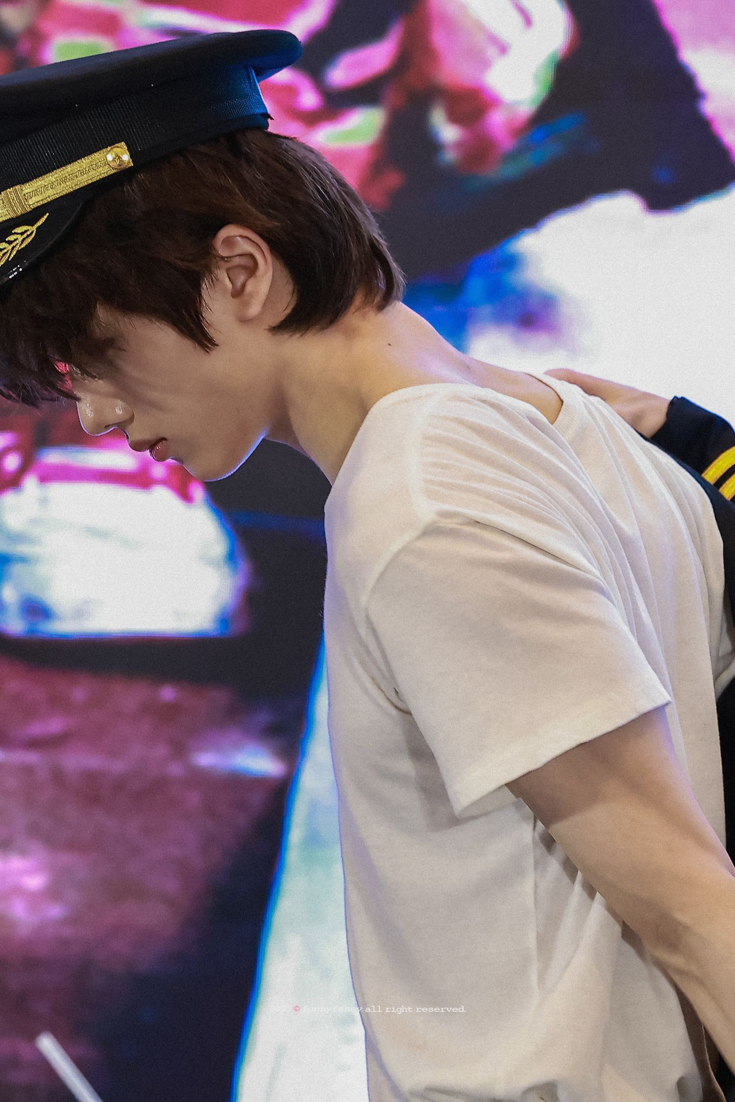 A moment captured by Jisung (NCT DREAM)'s fan
