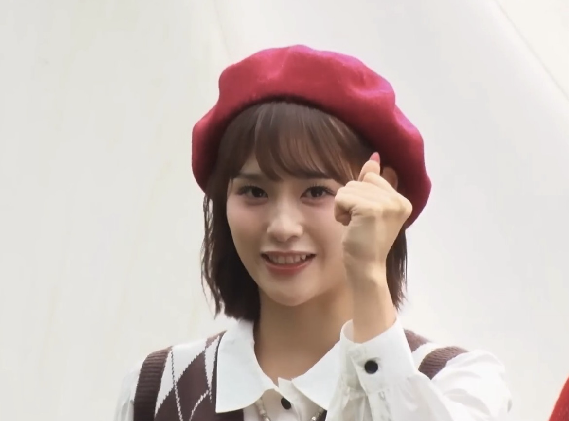 A moment captured by Ishii Ran (ME:I)'s fan