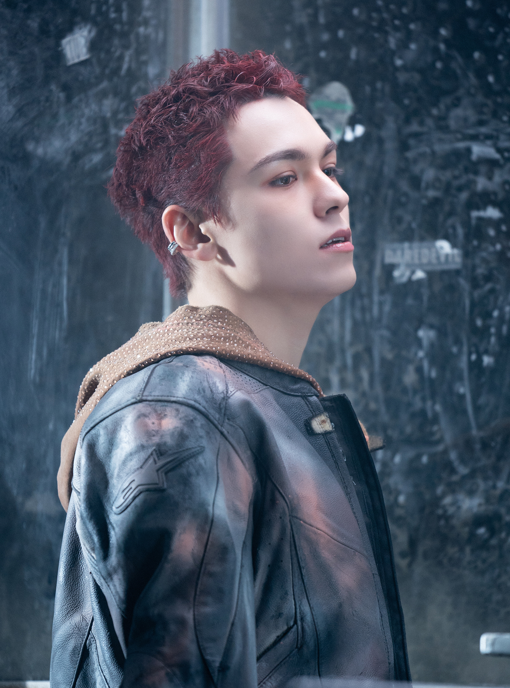 Recent activity shot of Vernon (SEVENTEEN)