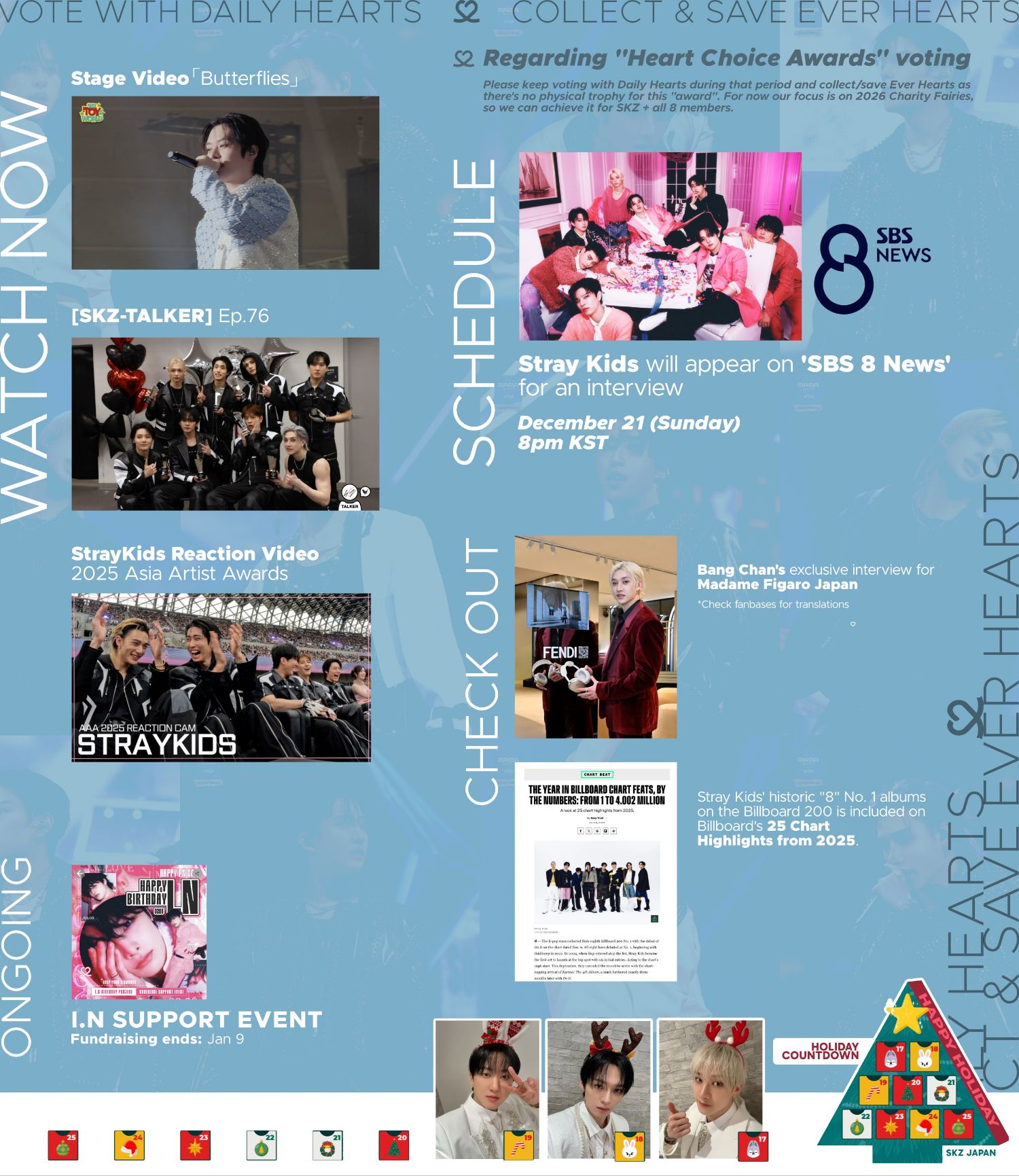 A moment captured by Stray Kids's fan