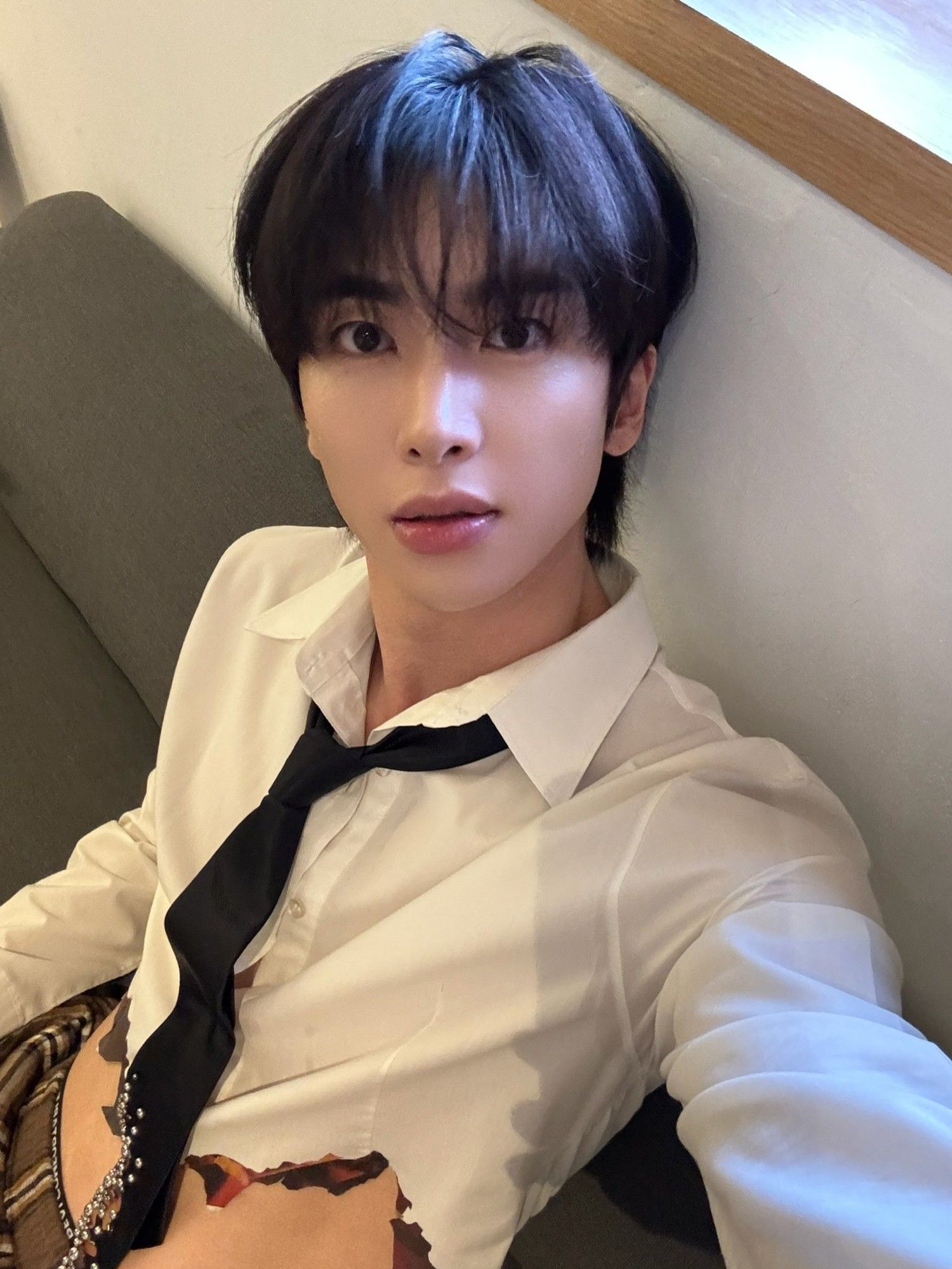 A moment captured by Xiao (UP10TION)'s fan
