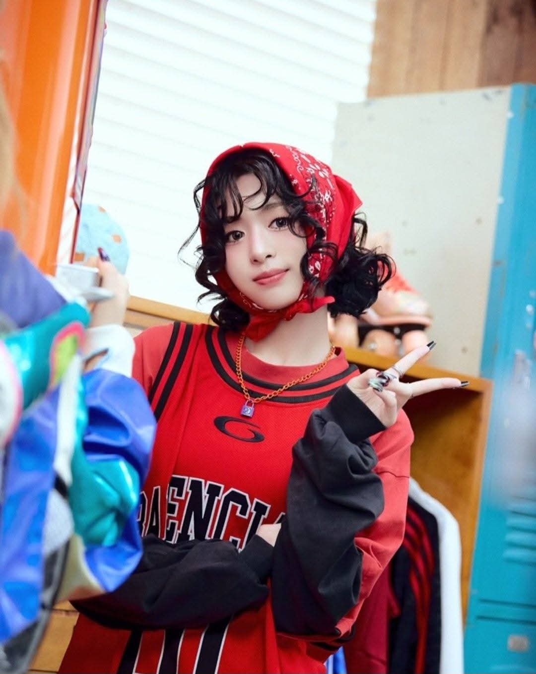 Recent activity shot of Ahyeon (BABYMONSTER)