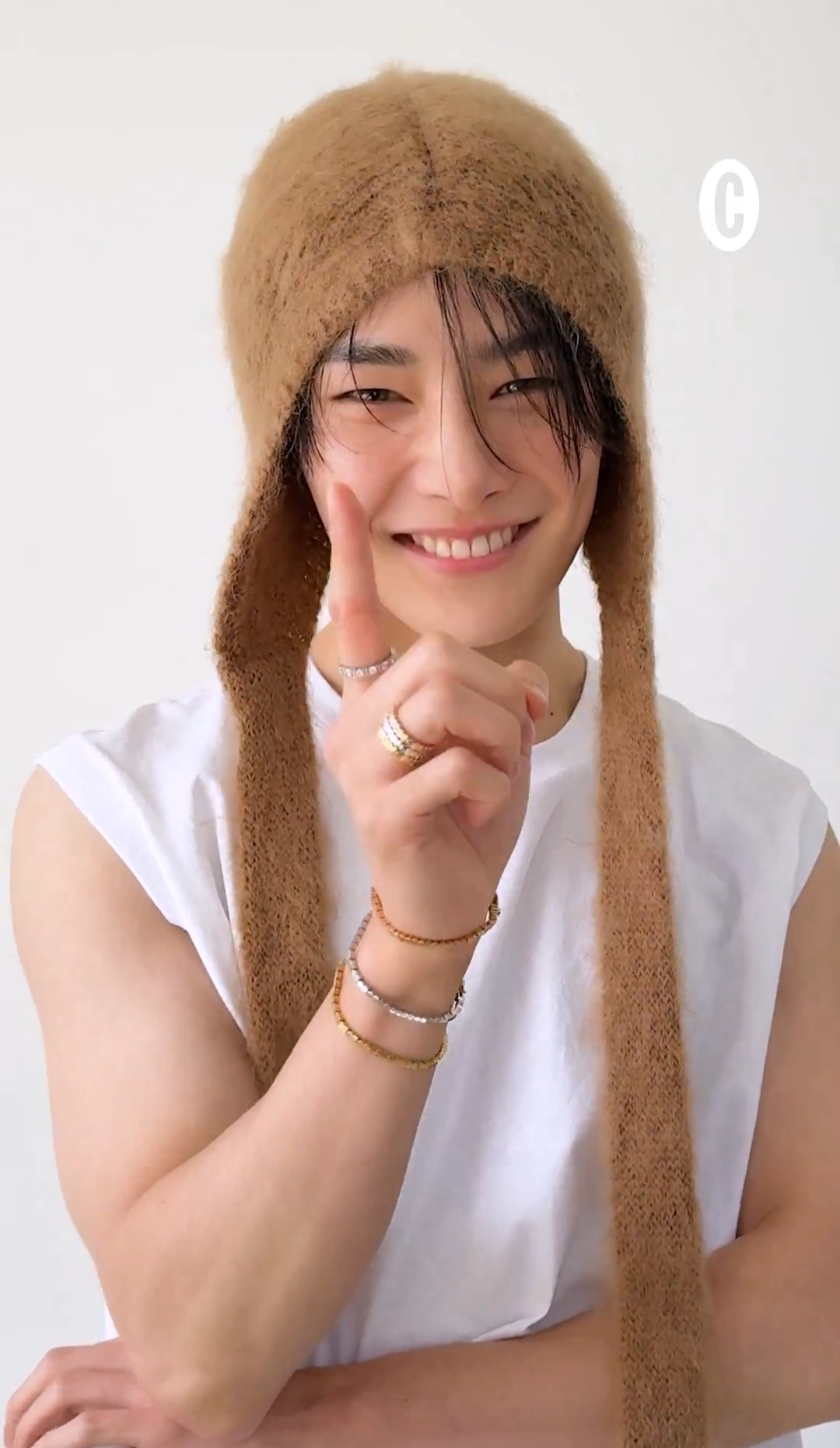 A moment captured by I.N (Stray Kids)'s fan