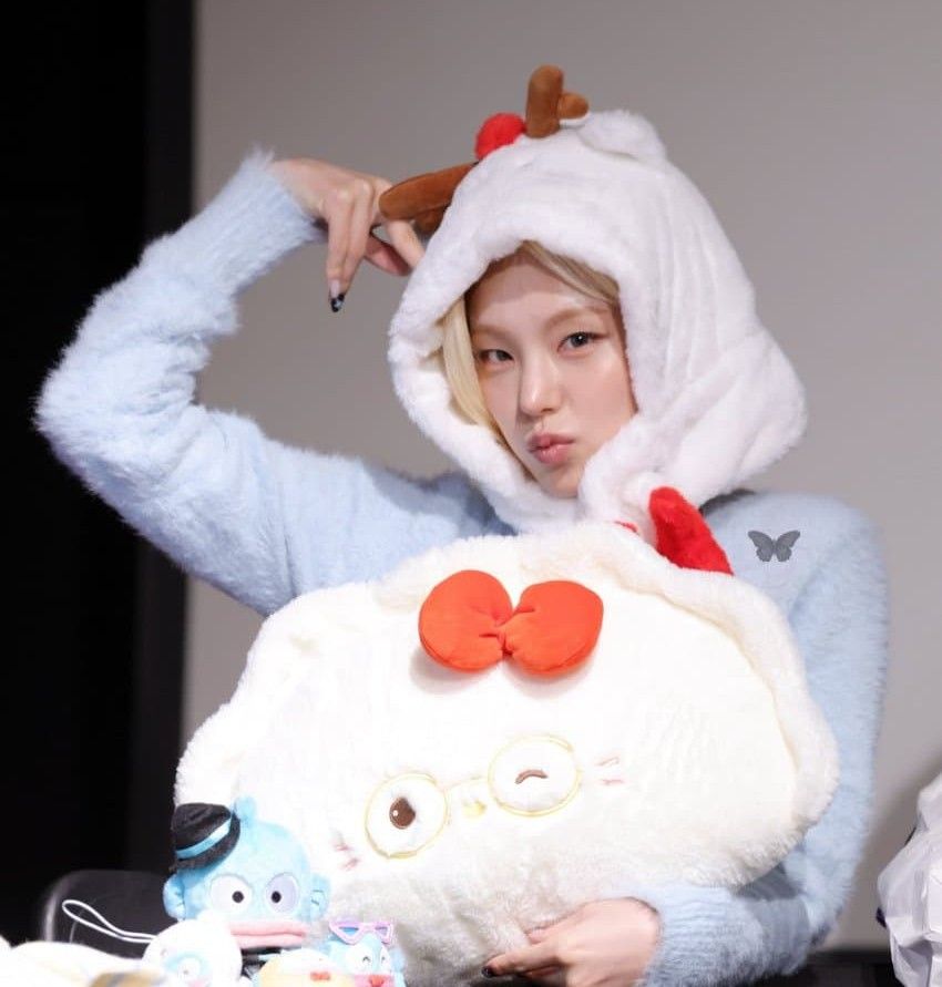 A moment captured by ITZY's fan