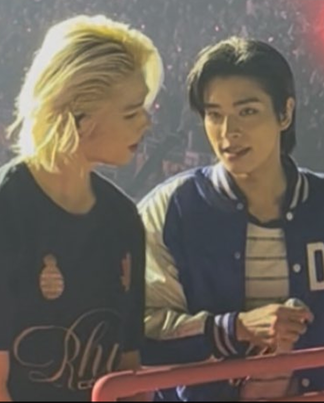 A moment captured by Jake (ENHYPEN)'s fan