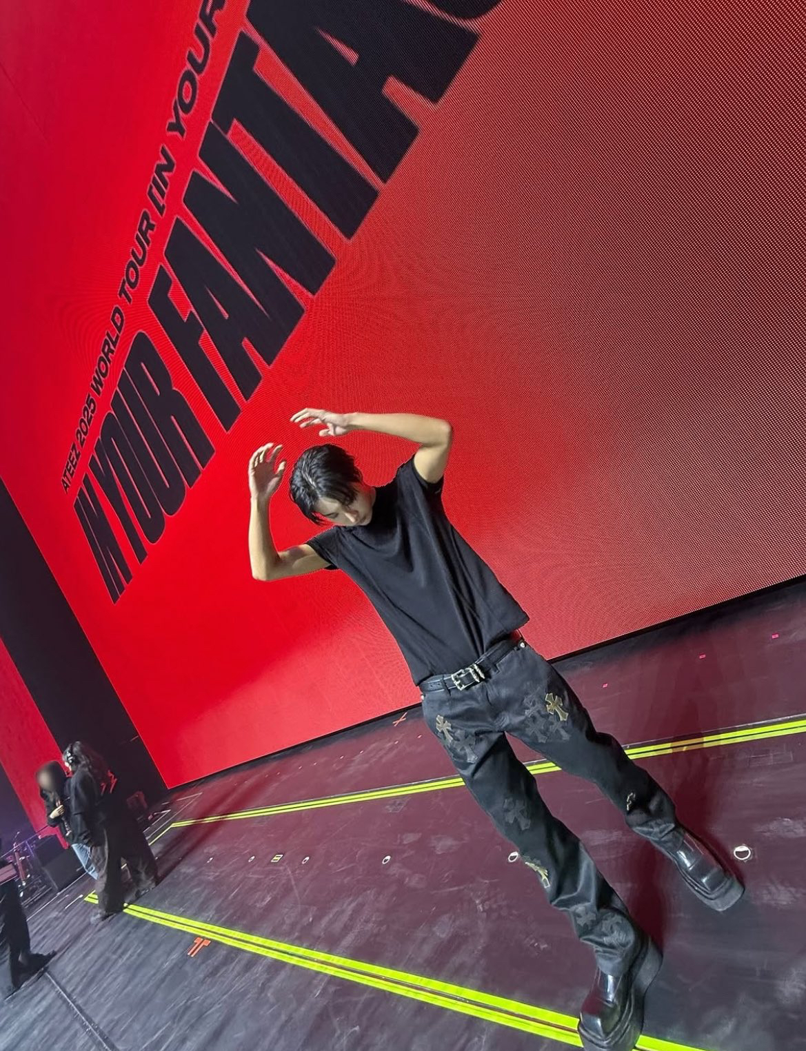 Recent activity shot of Seonghwa (ATEEZ)