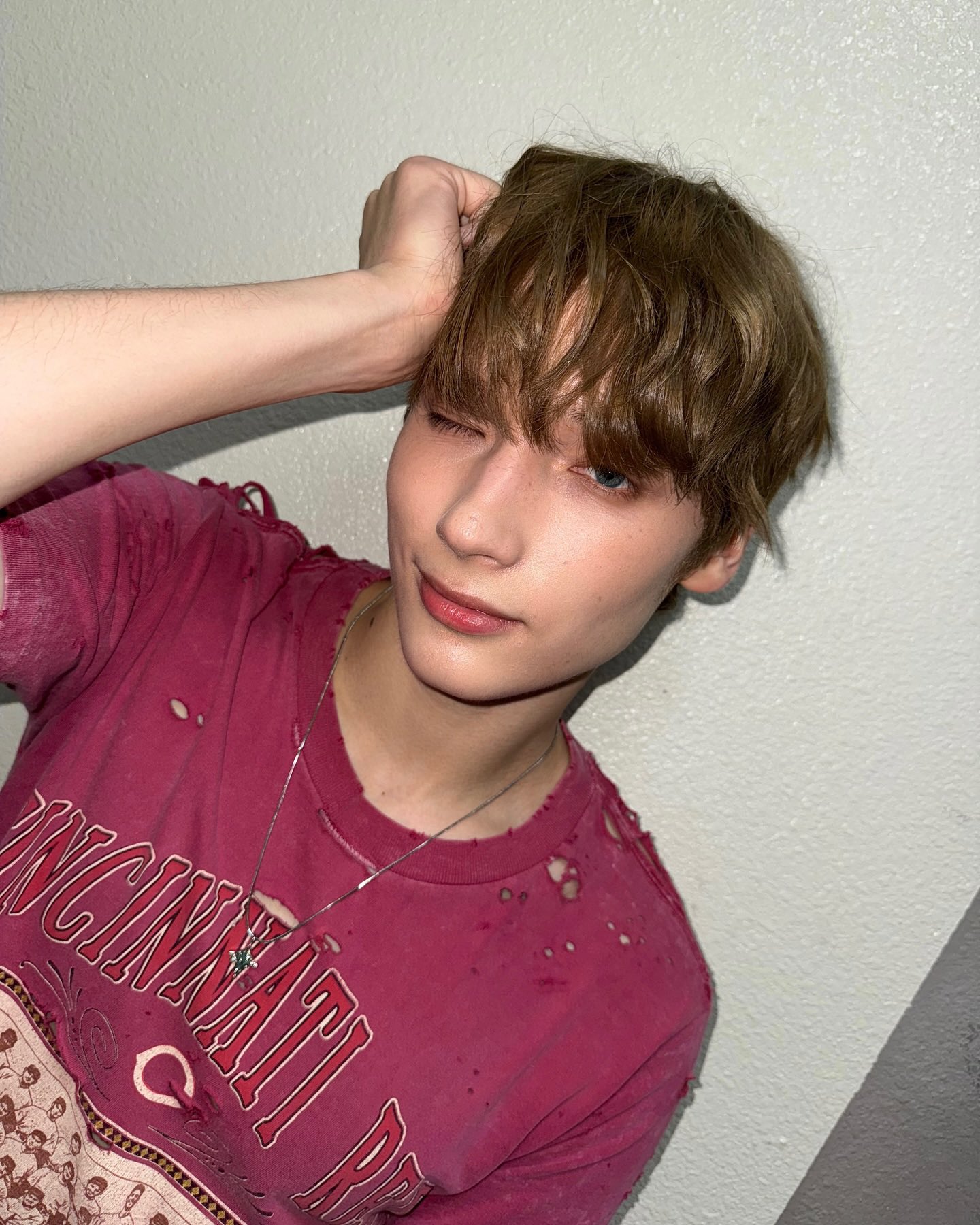 Recent activity shot of HueningKai (TOMORROW X TOGETHER)