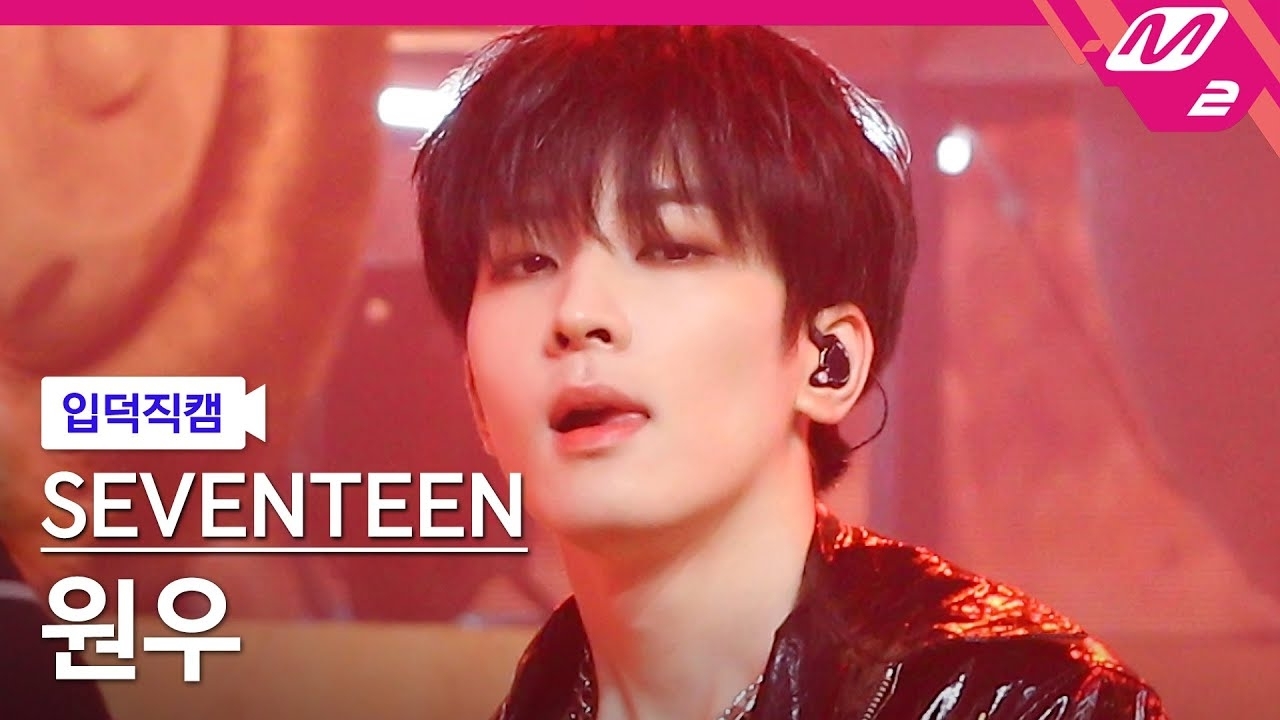 A moment captured by Wonwoo (SEVENTEEN)'s fan