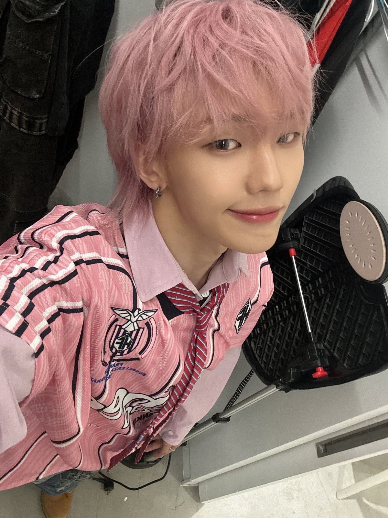 Recent activity shot of Junhyeok (TNX)