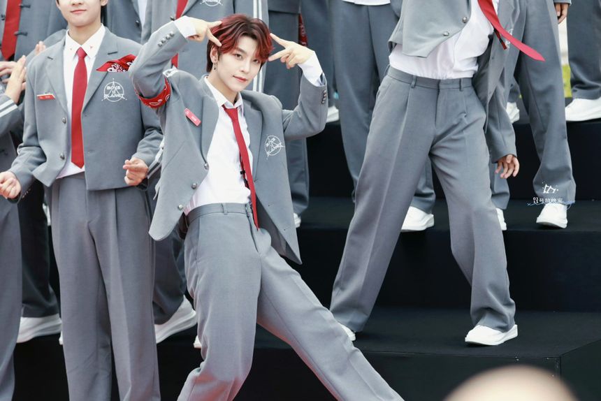 Recent activity shot of He Xinlong (ALPHA DRIVE ONE)