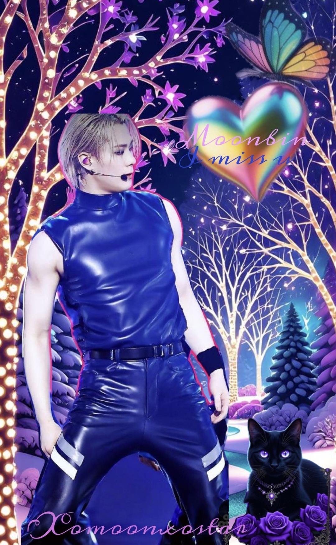 Recent activity shot of Moonbin (ASTRO)