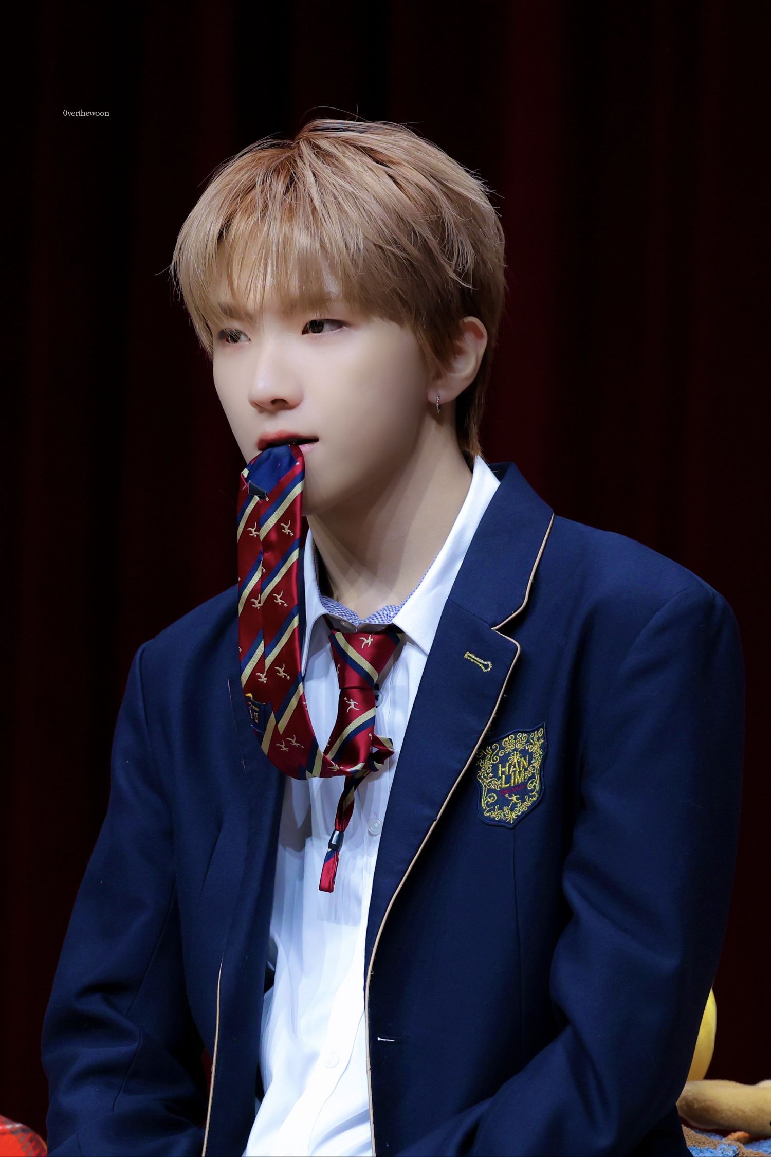 Recent activity shot of Woonhak (BOYNEXTDOOR)