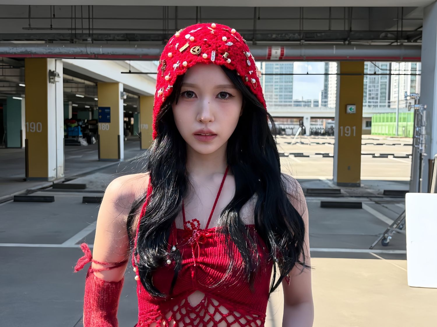 Recent activity shot of Mina (TWICE)