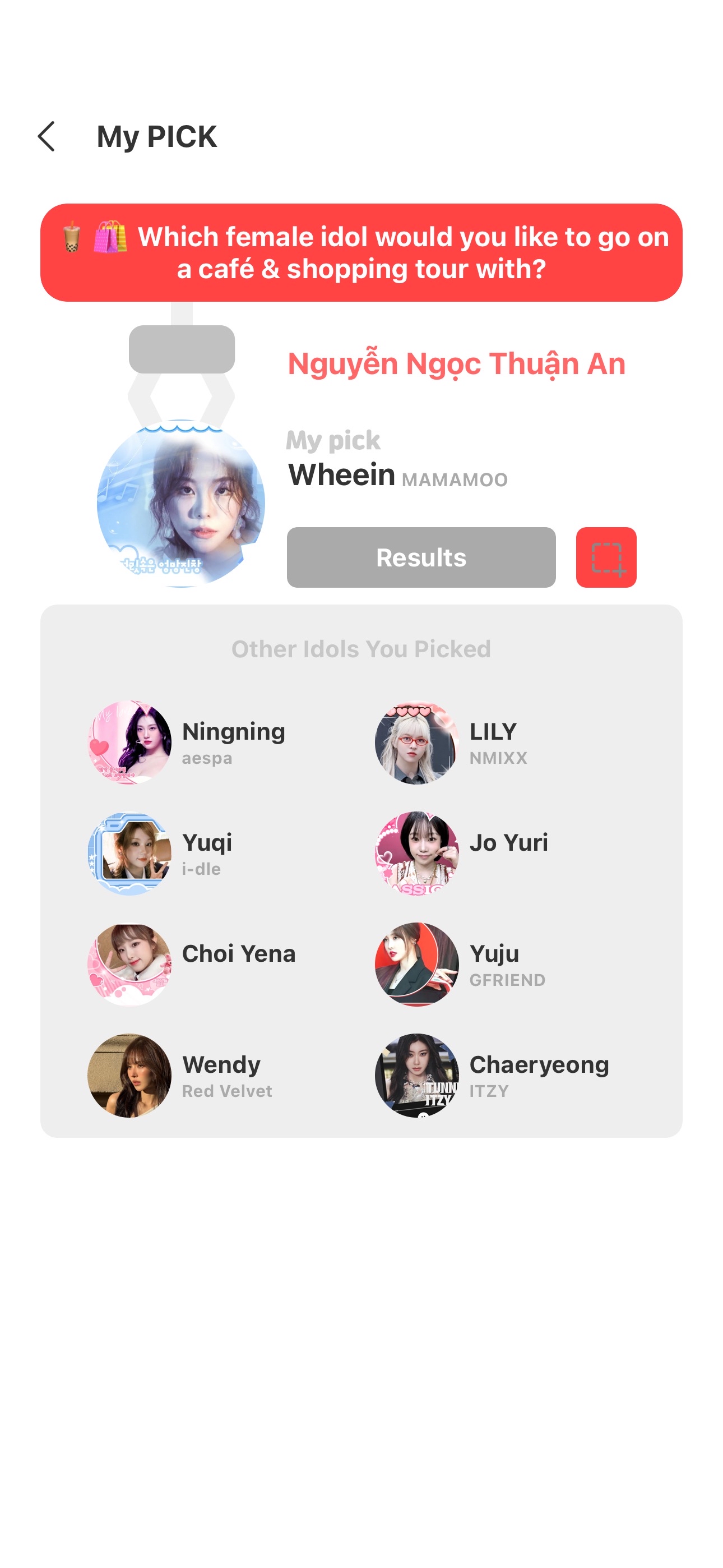 마마무의 비하인드 컷