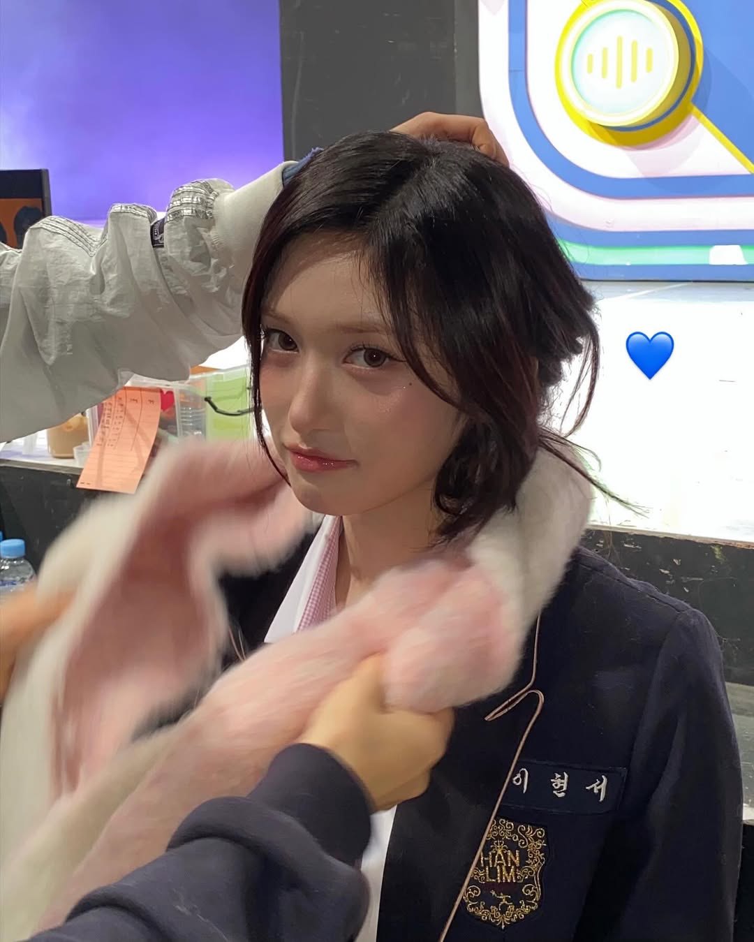 Behind-the-scenes cut of Leeseo (IVE)