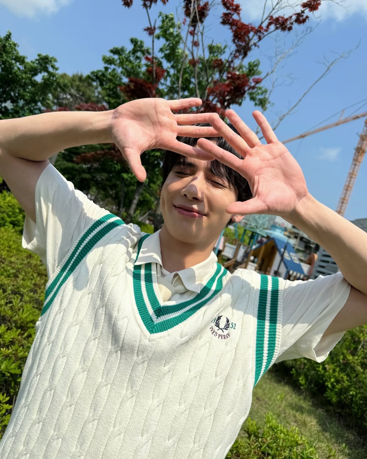Recent activity shot of Taehyun (TOMORROW X TOGETHER)