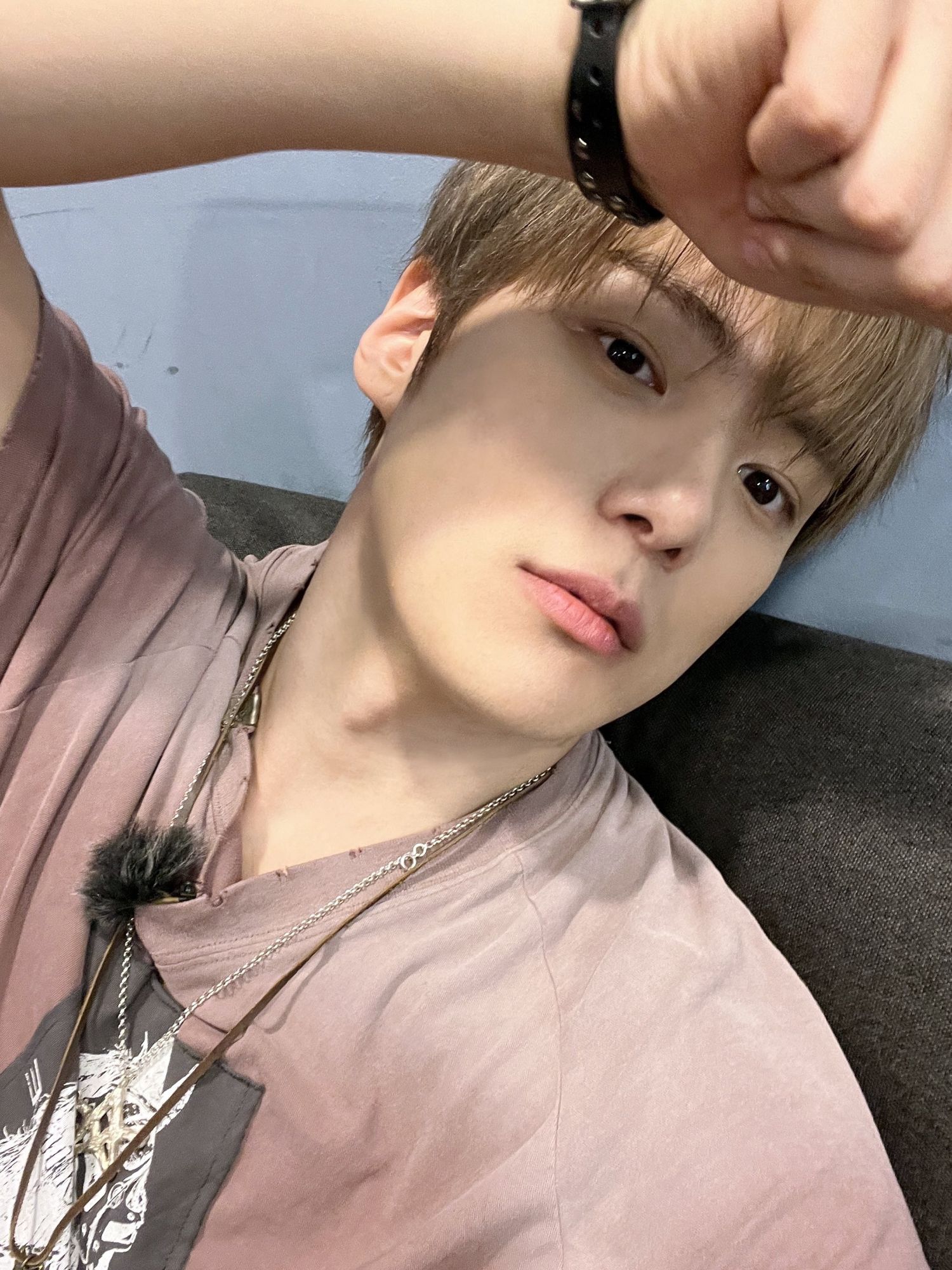 Behind-the-scenes cut of Minhyuk (MONSTA X)