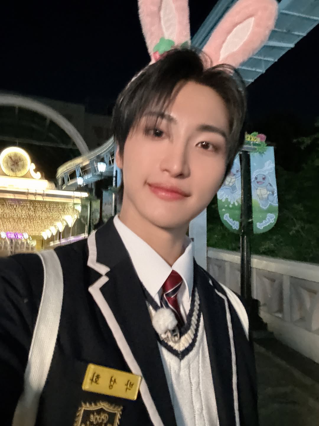 Recent activity shot of Seonghwa (ATEEZ)