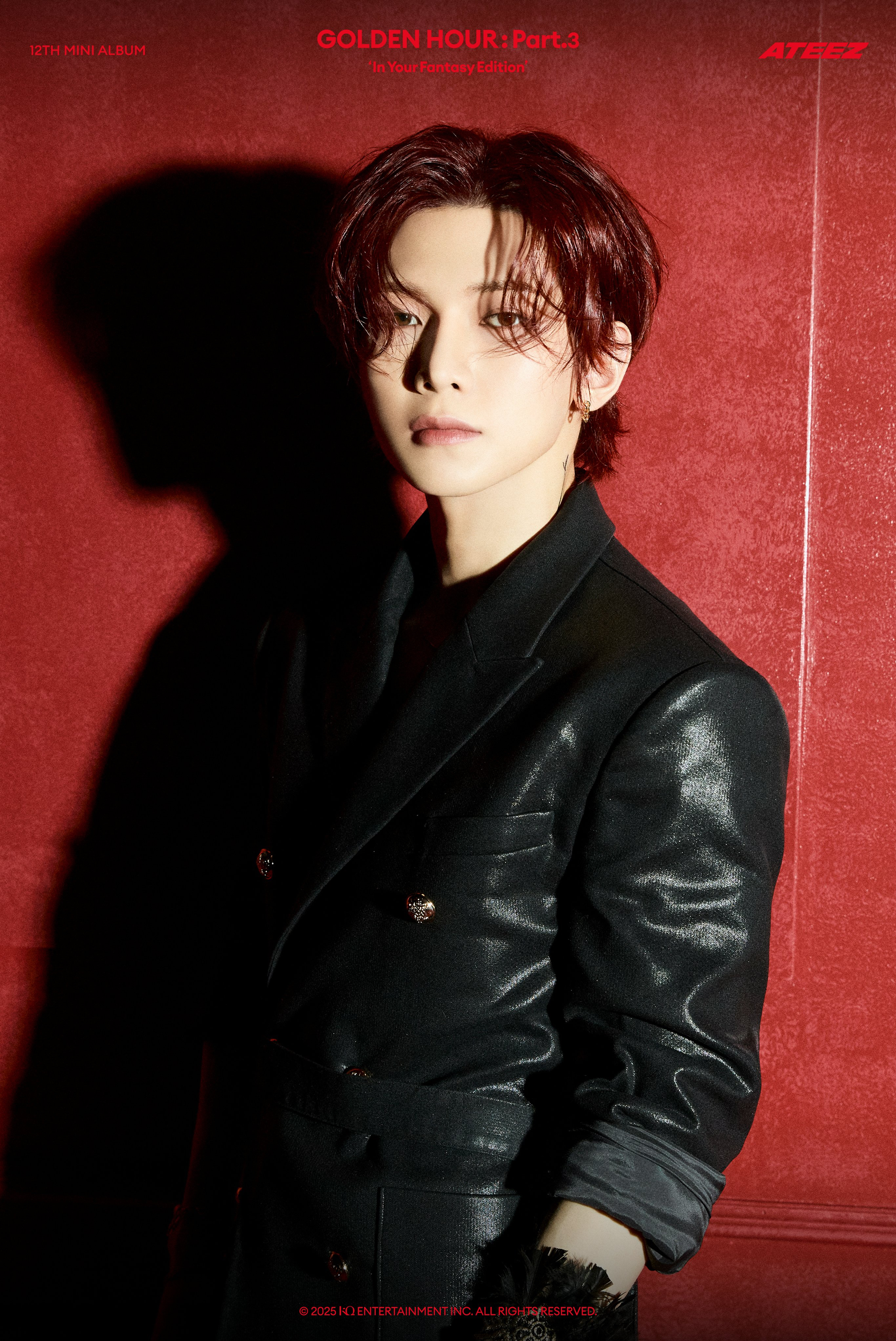 Recent activity shot of Yeosang (ATEEZ)