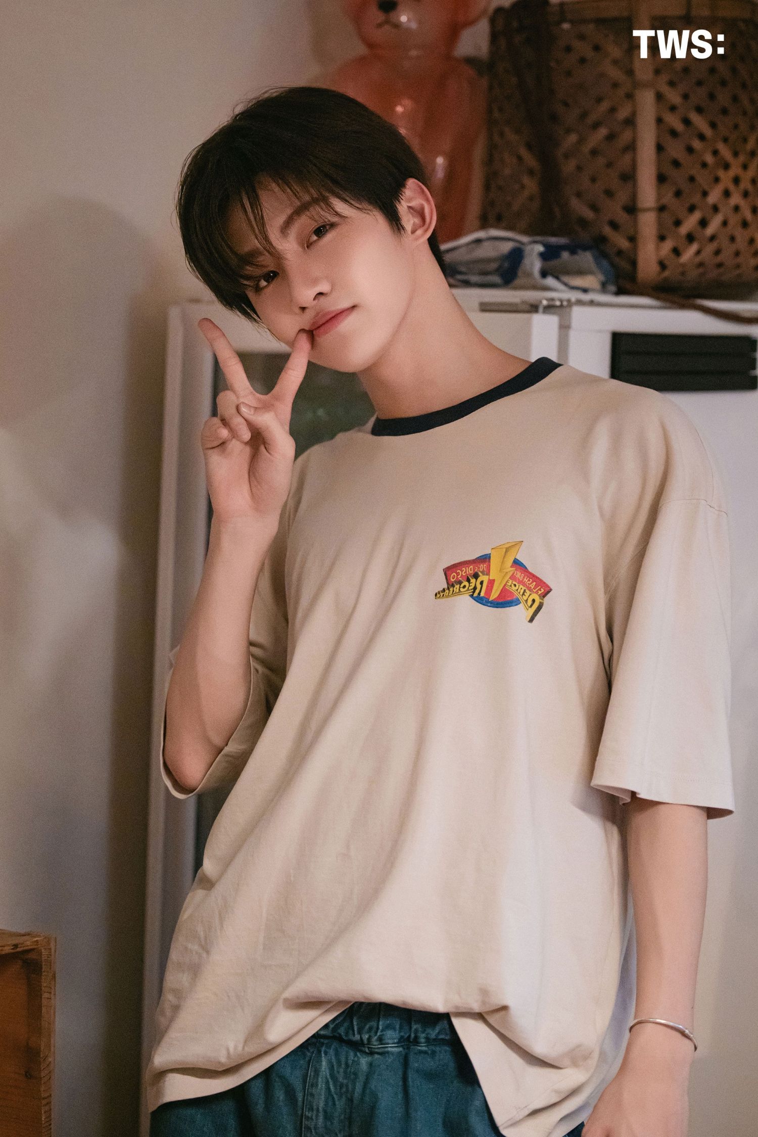 A moment captured by Jihoon (TWS)'s fan