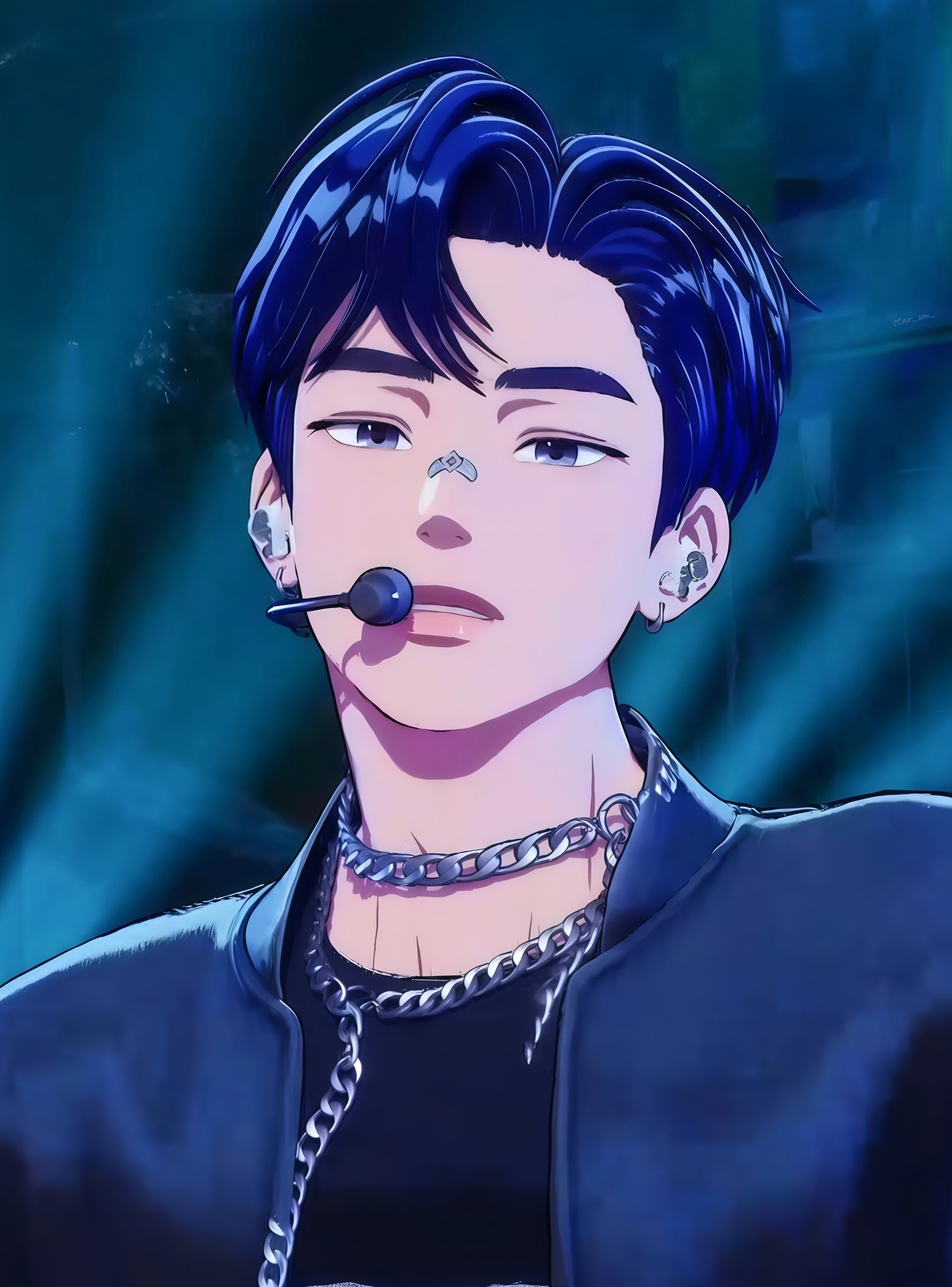 A moment captured by Yejun (PLAVE)'s fan