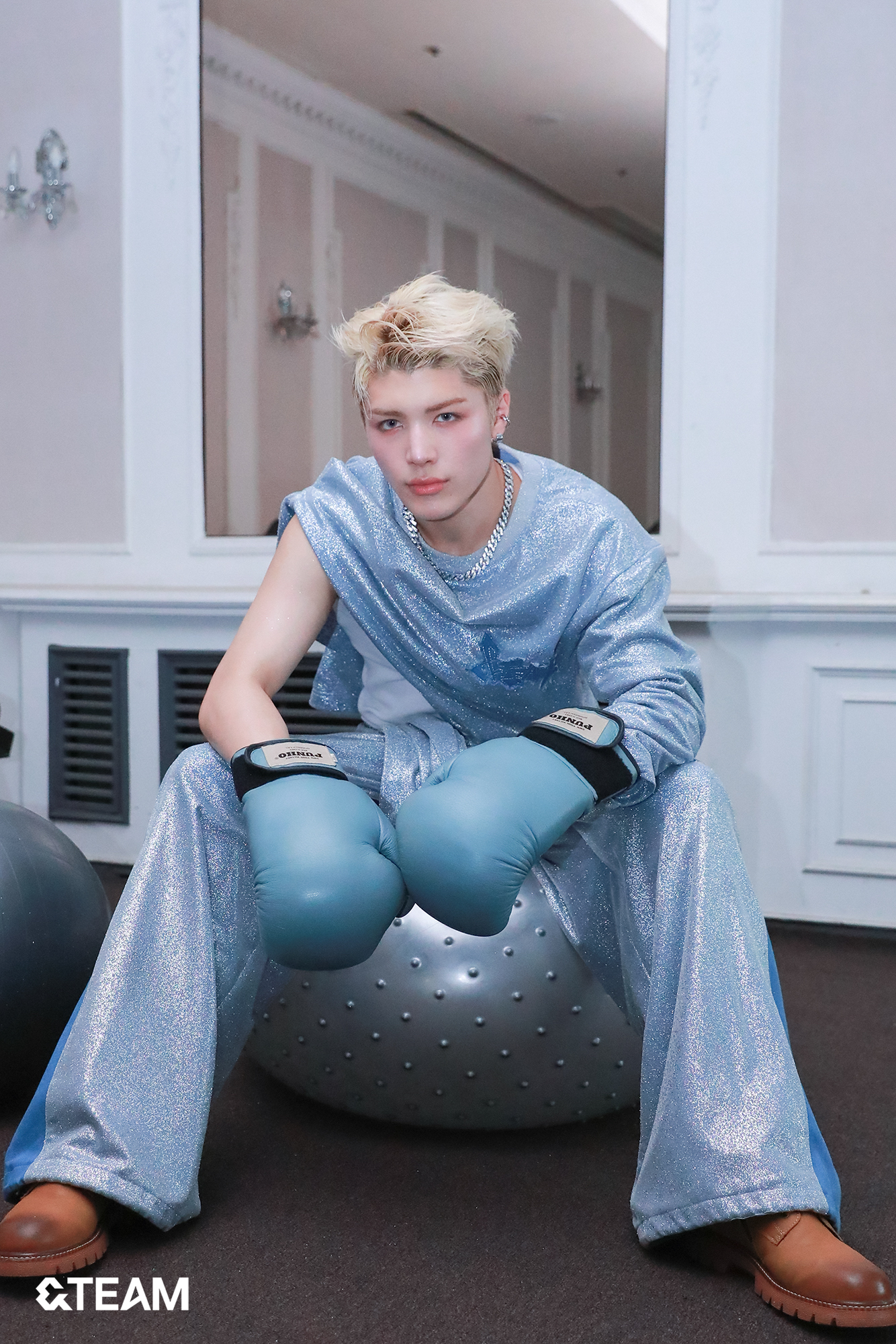 A moment captured by Maki (&TEAM)'s fan